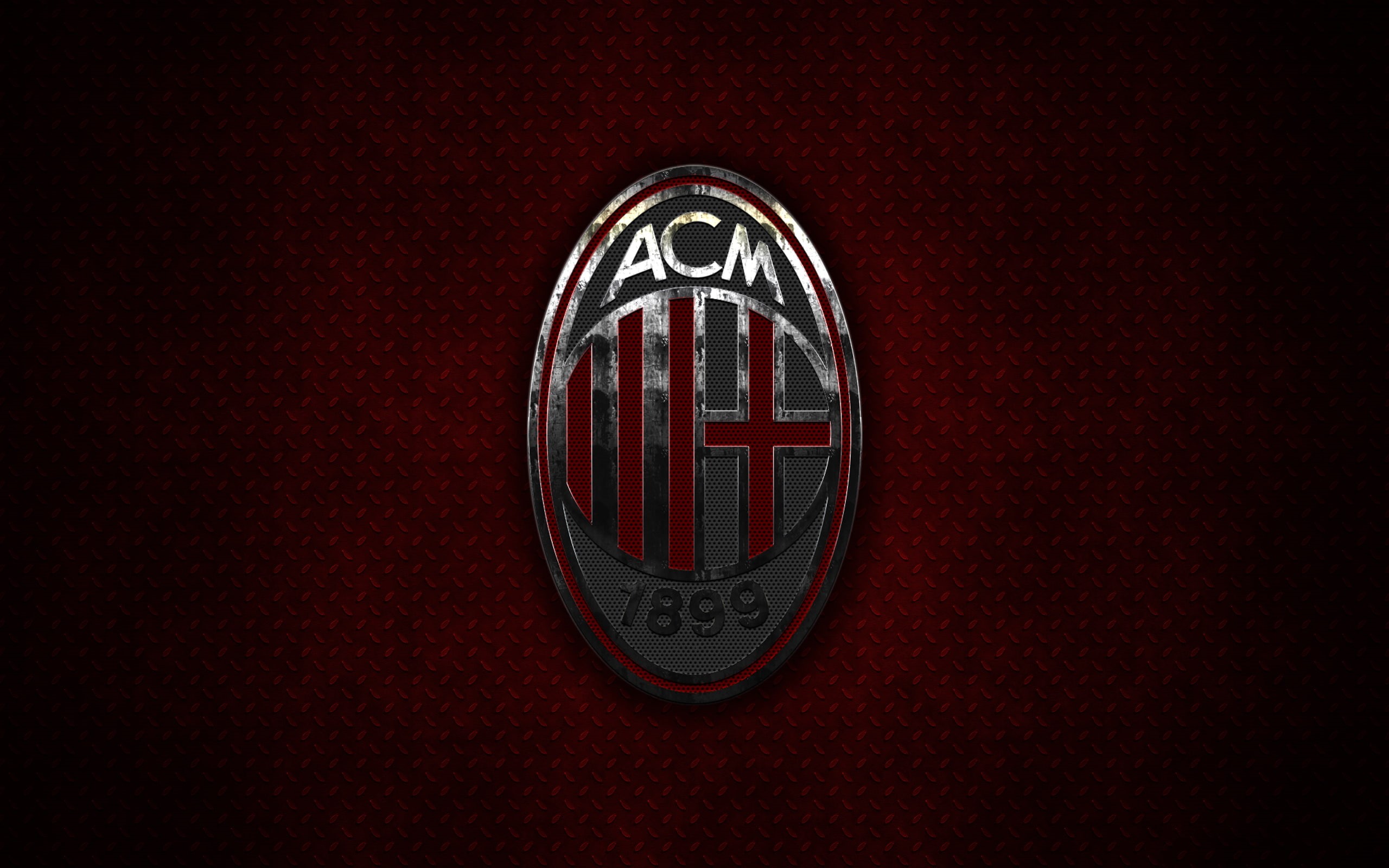 2K, Emblem, Logo, A.C. Milan, Soccer, HD Wallpaper