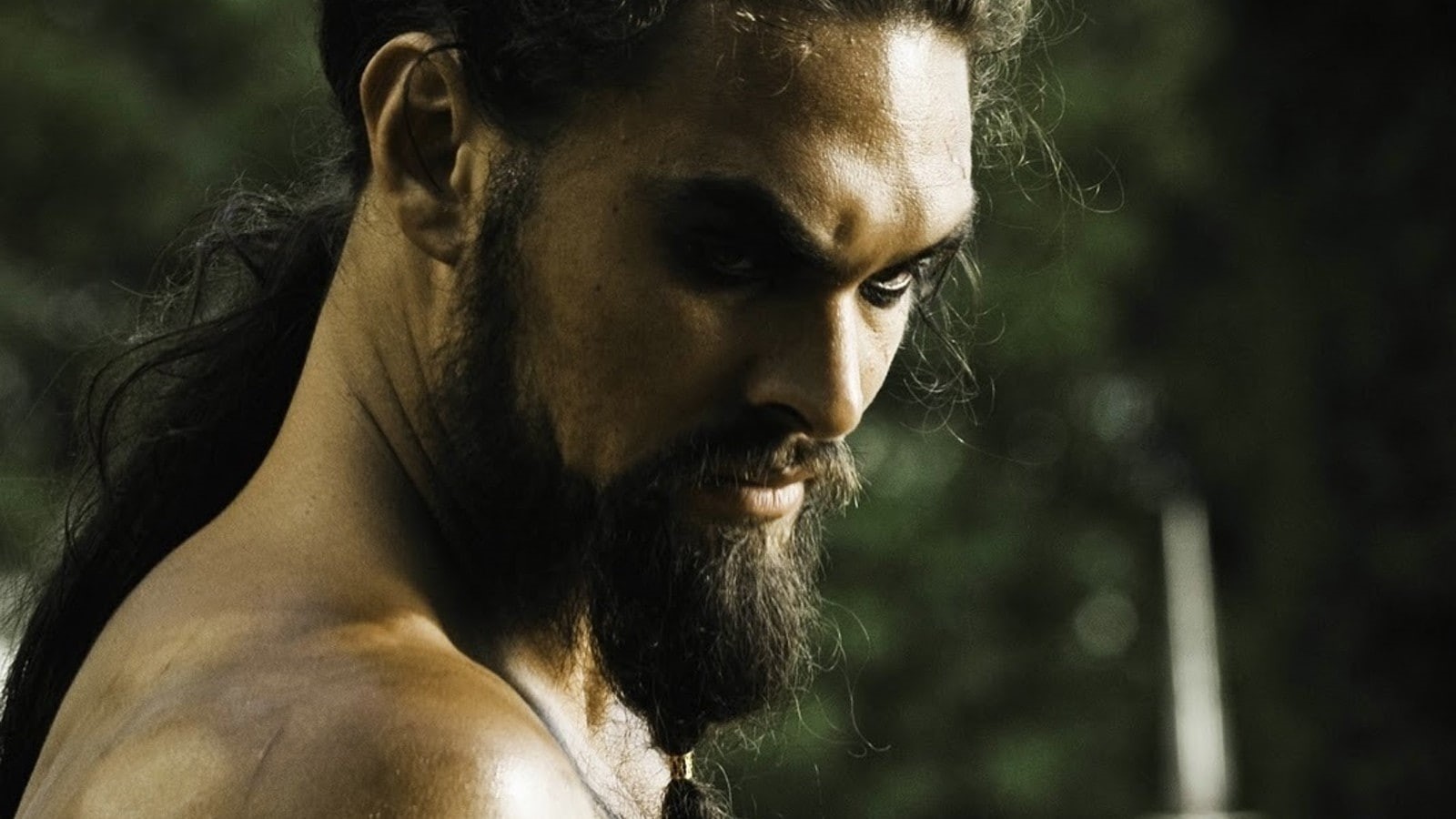 hd, tv, thrones, tv series, drogo, entertainment, art, Game of Thrones, 720P, khal, dothraki, series, jason, x, momoa, game, HD Wallpaper