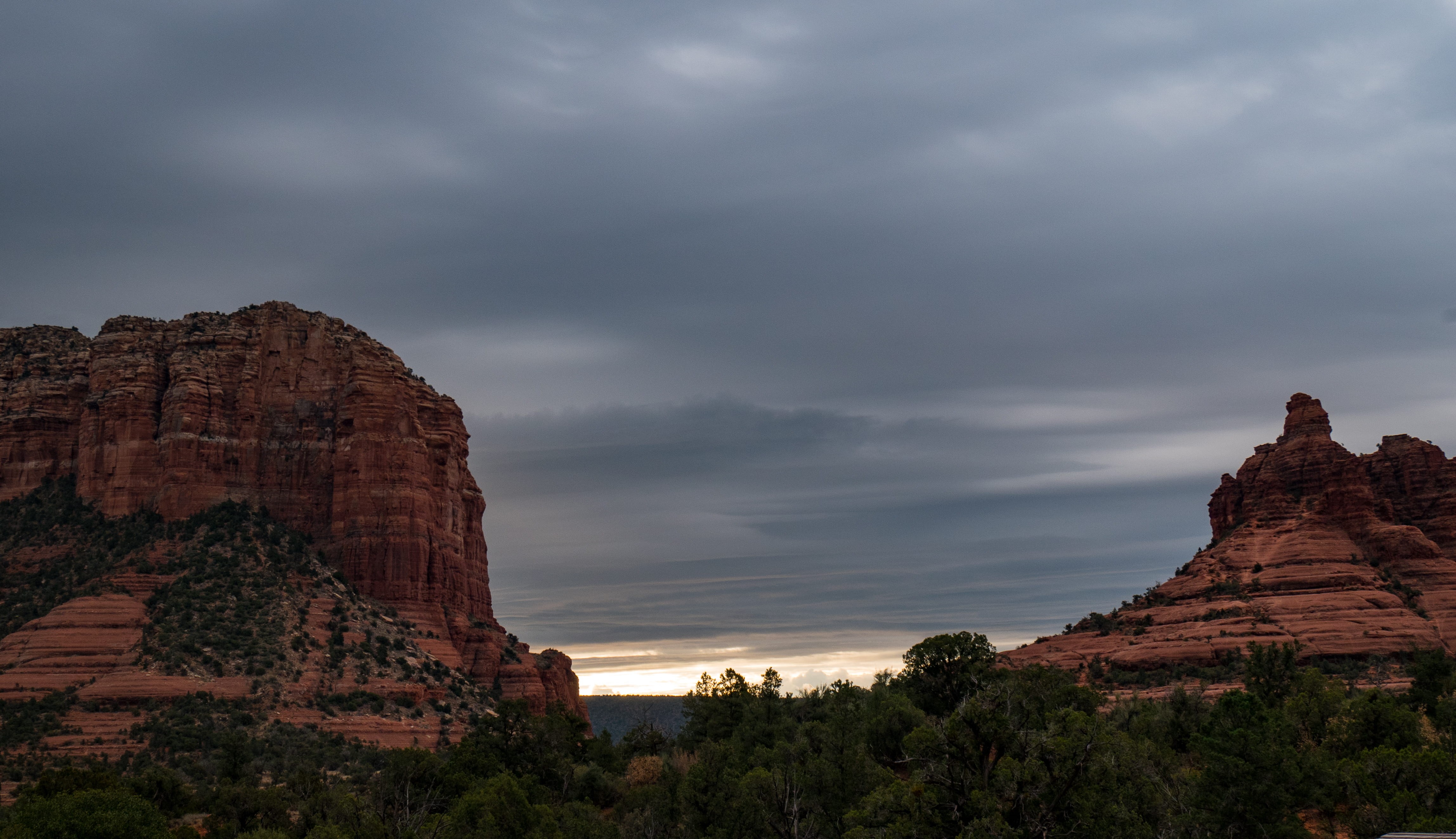 no people, storm, sky, dramatic landscape, plant, erosion, dry, arid climate, travel destinations, cliffs, rock, environment, arizona, cloud - sky, national park, HD Wallpaper