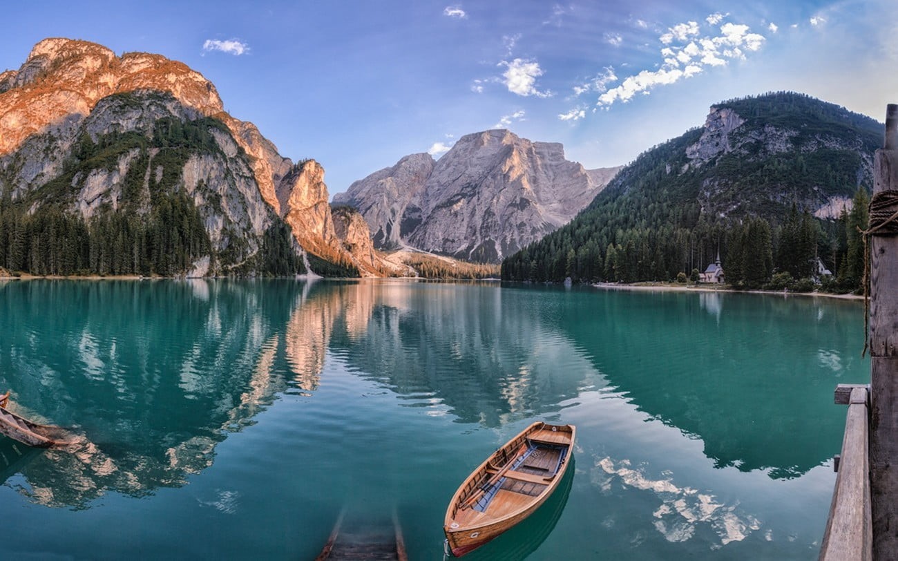 nature, forest, nautical vessel, canoe, mountains, boat, no people, non-urban scene, tranquility, scenics - nature, water, summer, mountain, mountain range, HD Wallpaper