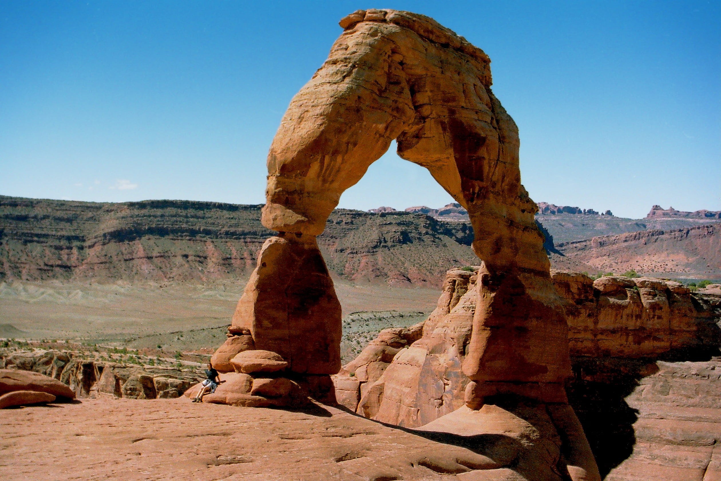 physical geography, natural arch, outdoors, utah, non-urban scene, erosion, rock formation, sandstone, no people, travel, formation, usa, Arch, climate, HD Wallpaper