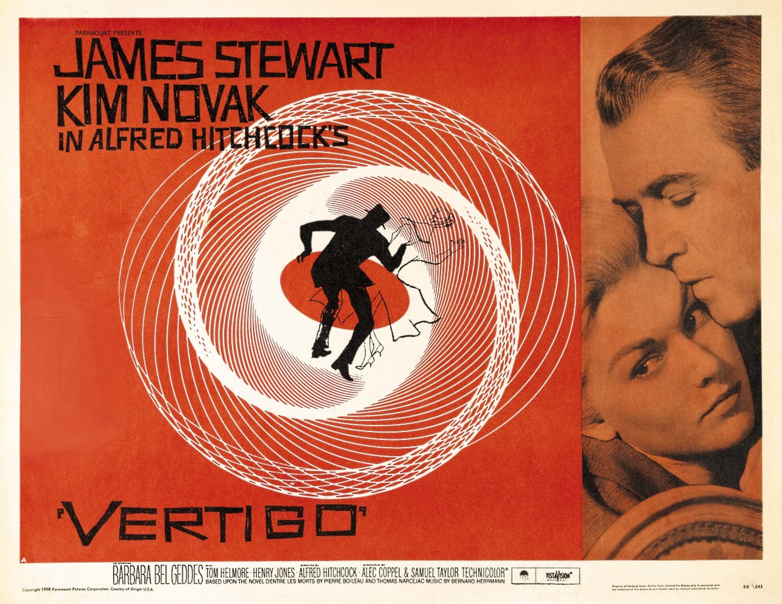 movie poster, 720P, James Stewart, Alfred Hitchcock, Kim Novak, Vertigo, Film posters, HD Wallpaper