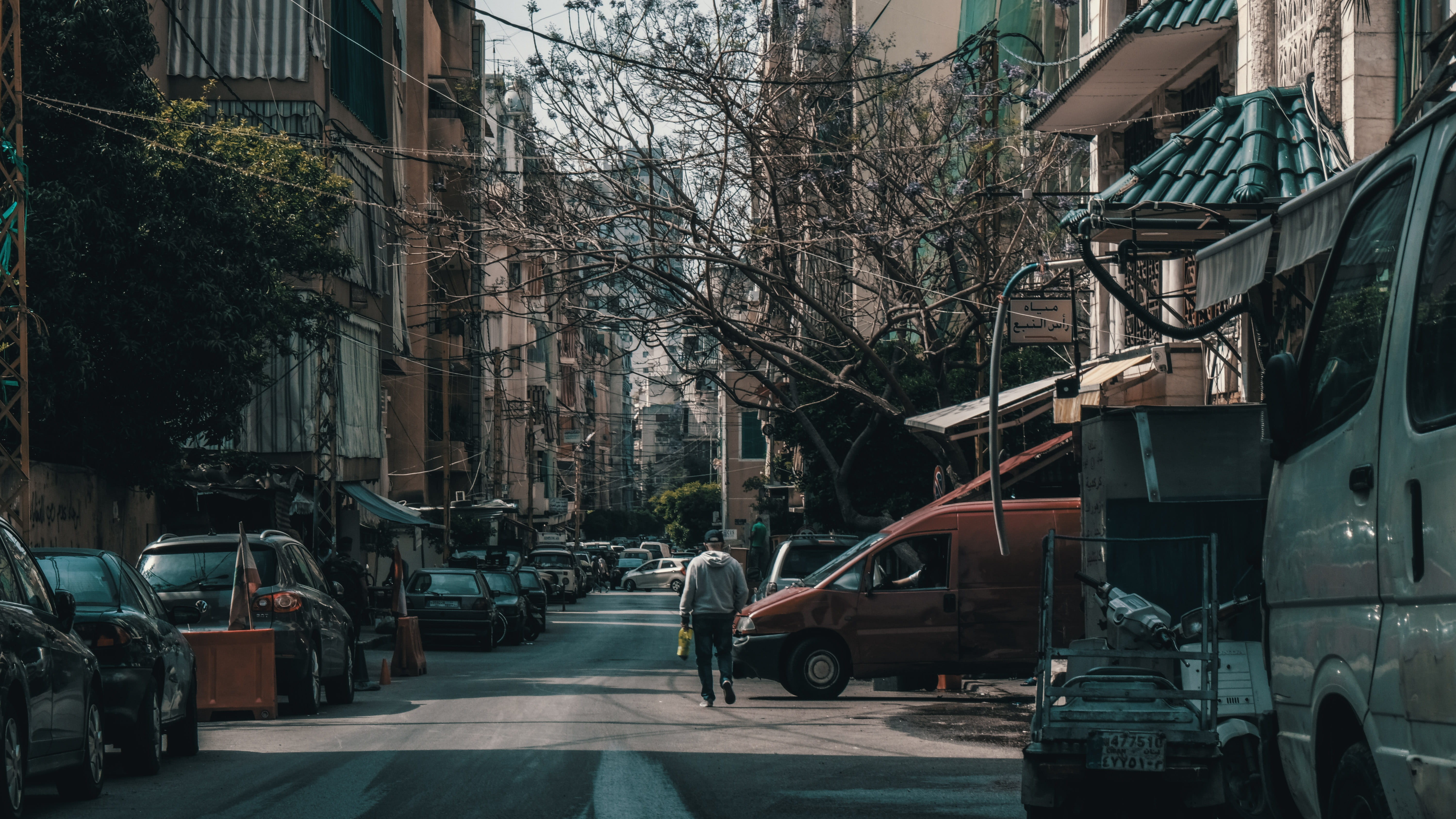lebanon, bicycle, day, land vehicle, architecture, city, real people, building exterior, 5K, nature, mode of transportation, guy, residential district, HD Wallpaper