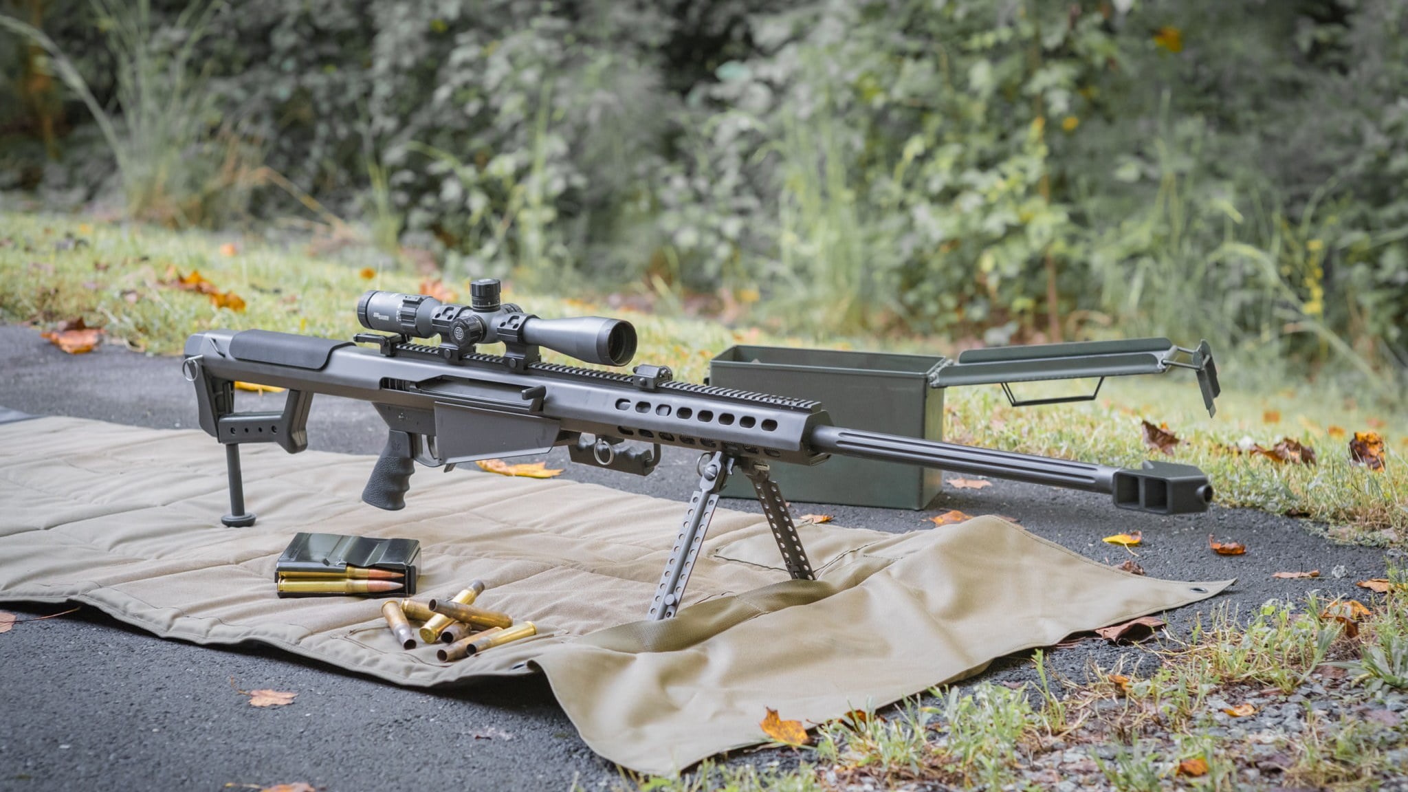 weapons, weapon, 1080P, M82A1, sniper rifle, Barrett, HD Wallpaper