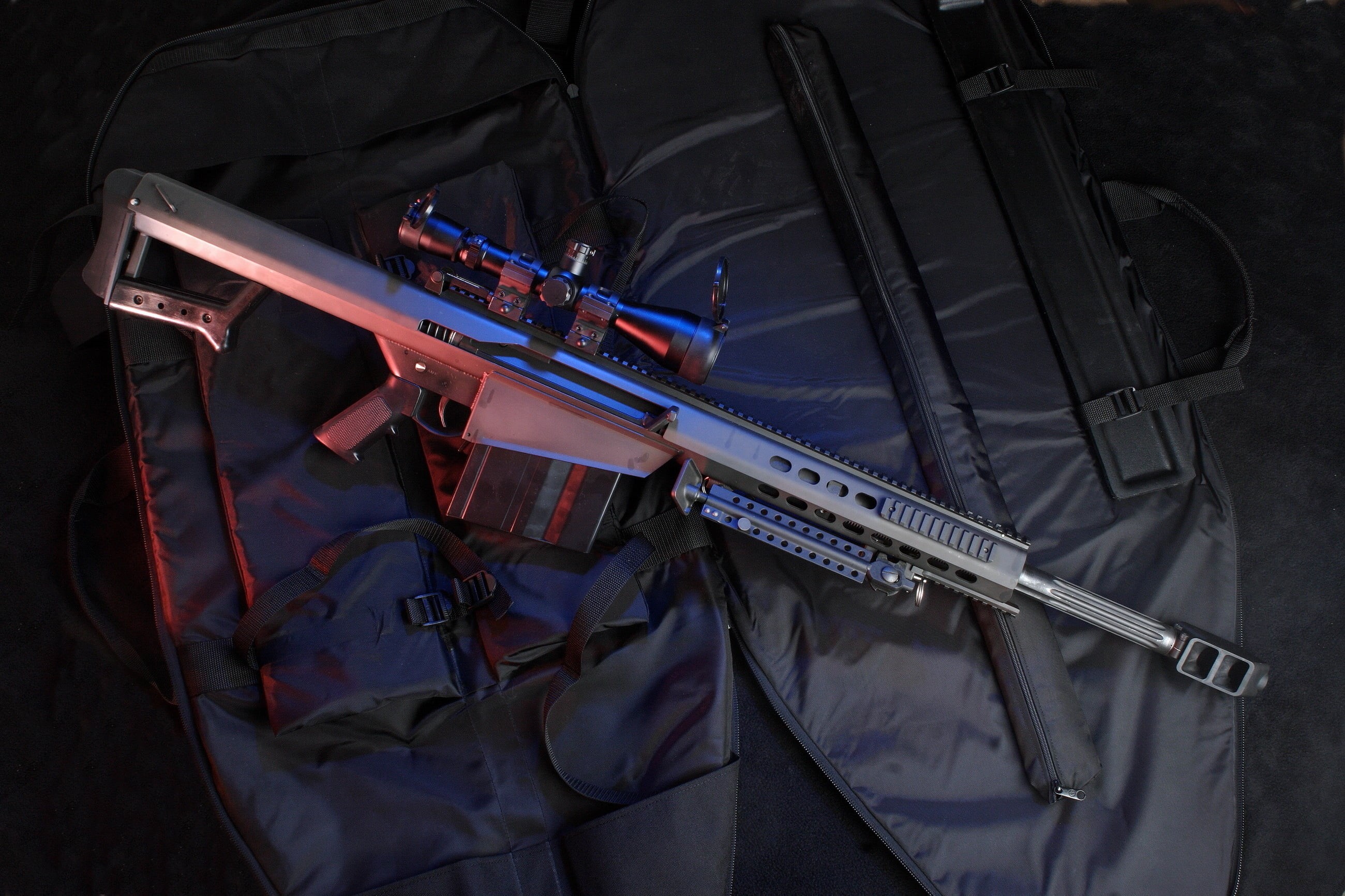 Barrett, machine gun, government, single Object, handgun, day, assault, gray, musical instrument, no People, people, Sniper, gun, nature, music, backgrounds, HD Wallpaper