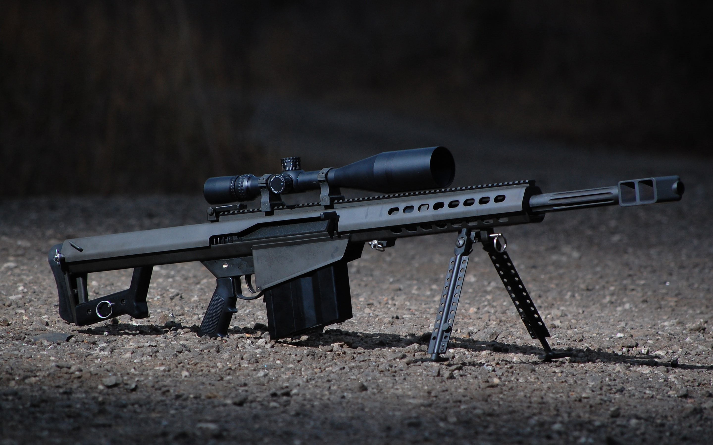weapon, security, safety, rifle, field, gun, selective focus, military, cal, ammunition, machine gun, aggression, protection, day, warning sign, 2K, violence, HD Wallpaper