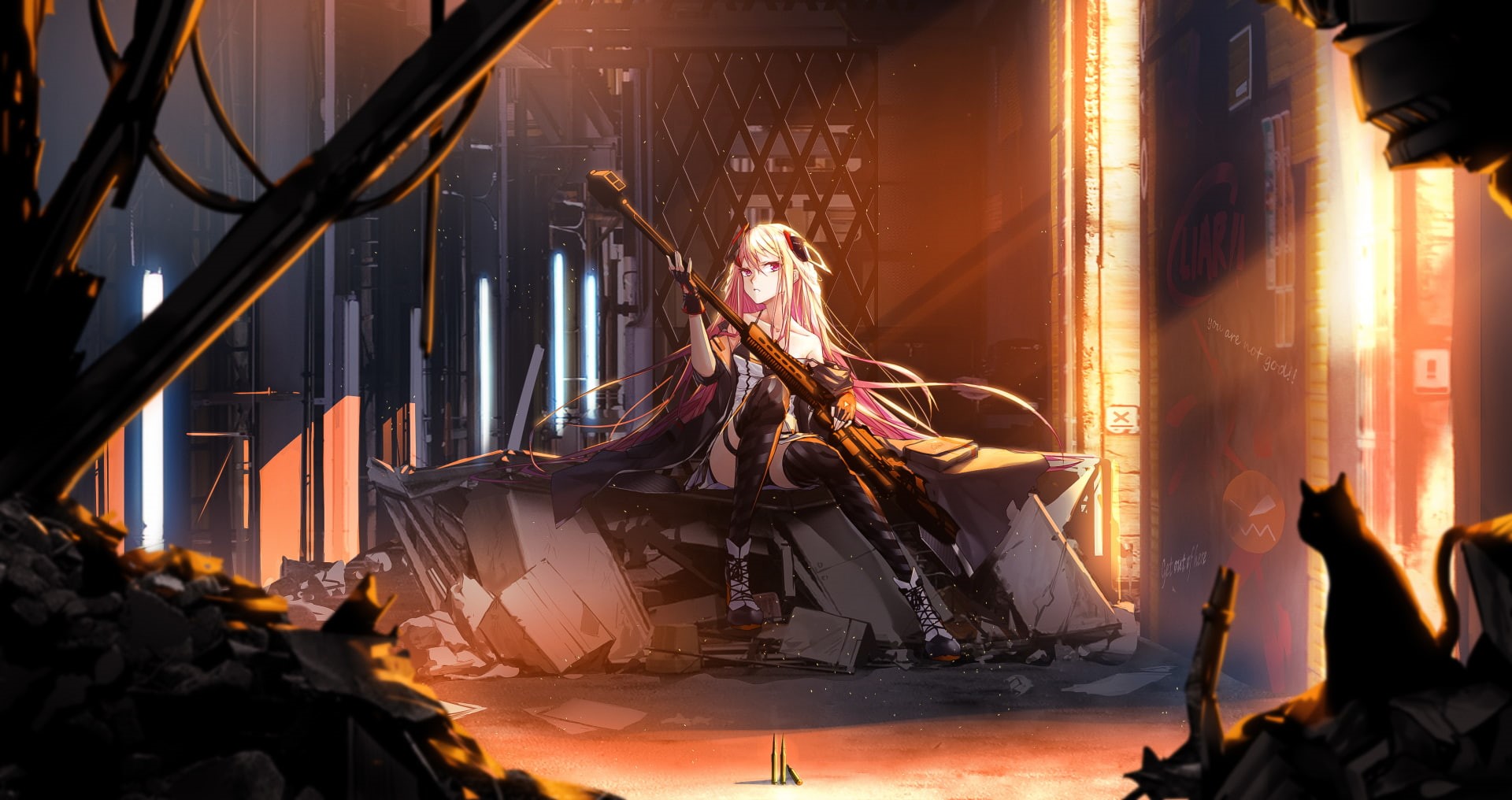 Video Game, 1080P, Barrett M82 (Girls Frontline), Girls Frontline, HD Wallpaper