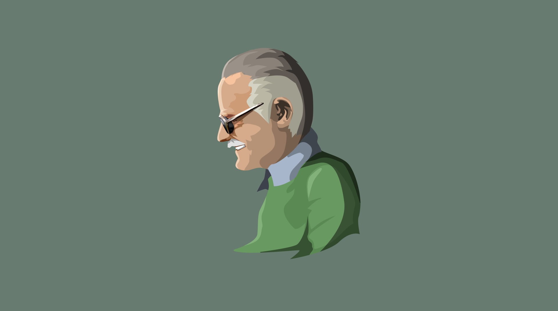 1080P, Celebrity, Stan Lee, HD Wallpaper