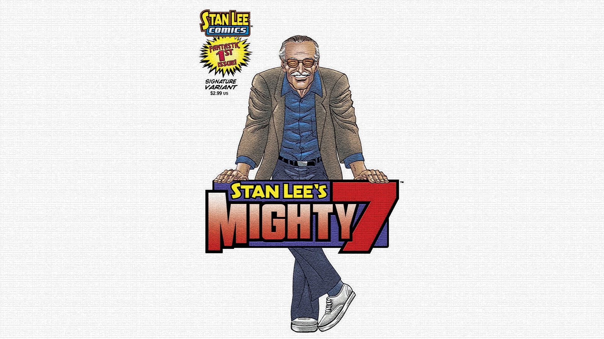 Stan Lees Mighty 7, Stan Lee, Comics, 1080P, HD Wallpaper