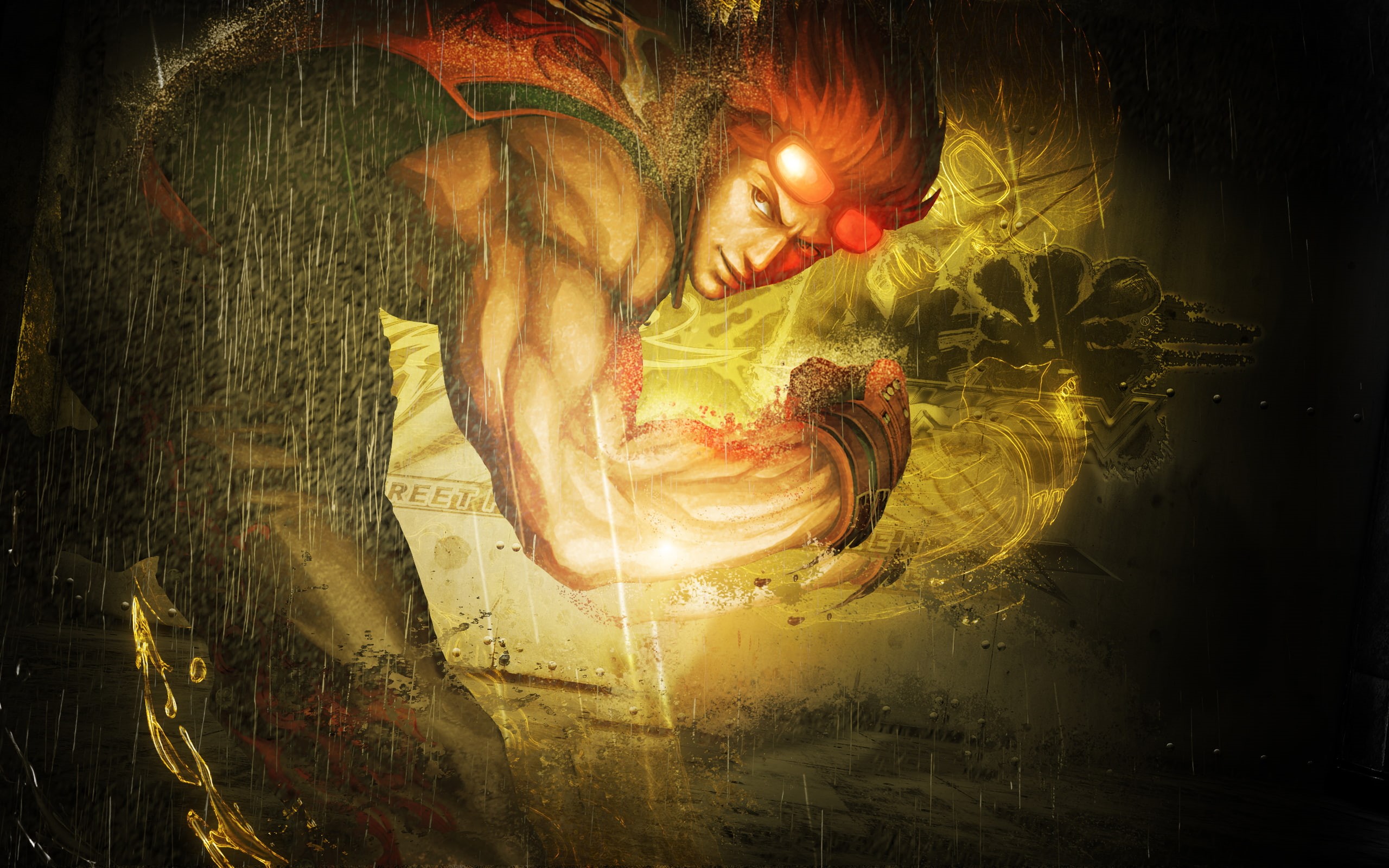 2K, tekken, hwoarang, bosslogic, street, fighter, artwork, HD Wallpaper