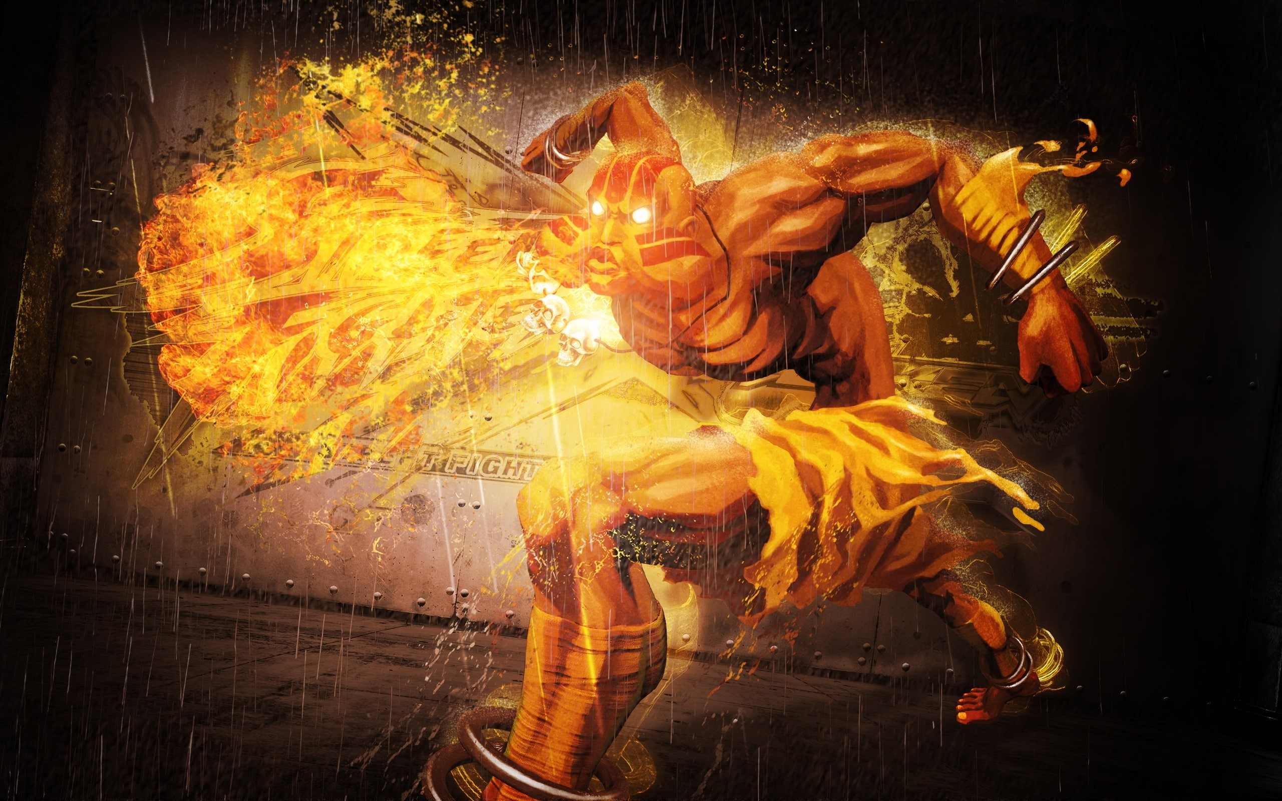 dhalsim, fighter, art, x, 2K, video, artwork, bosslogic, hd, street, games, Fire, tekken, HD Wallpaper