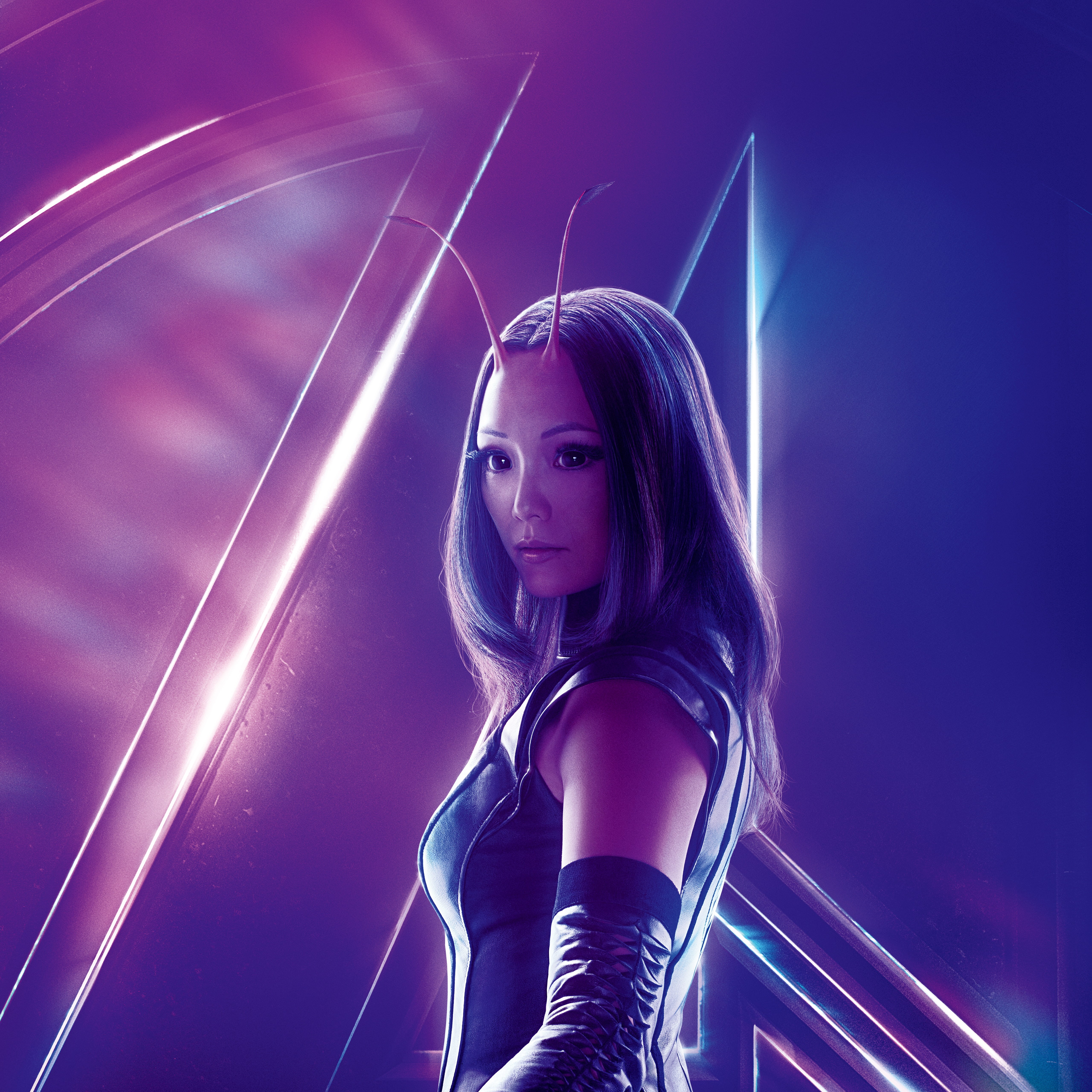 marvel, Pom Klementieff, illustration, Avengers: Infinity War, 4K, 5K, Mantis, 5K, Phone HD Wallpaper