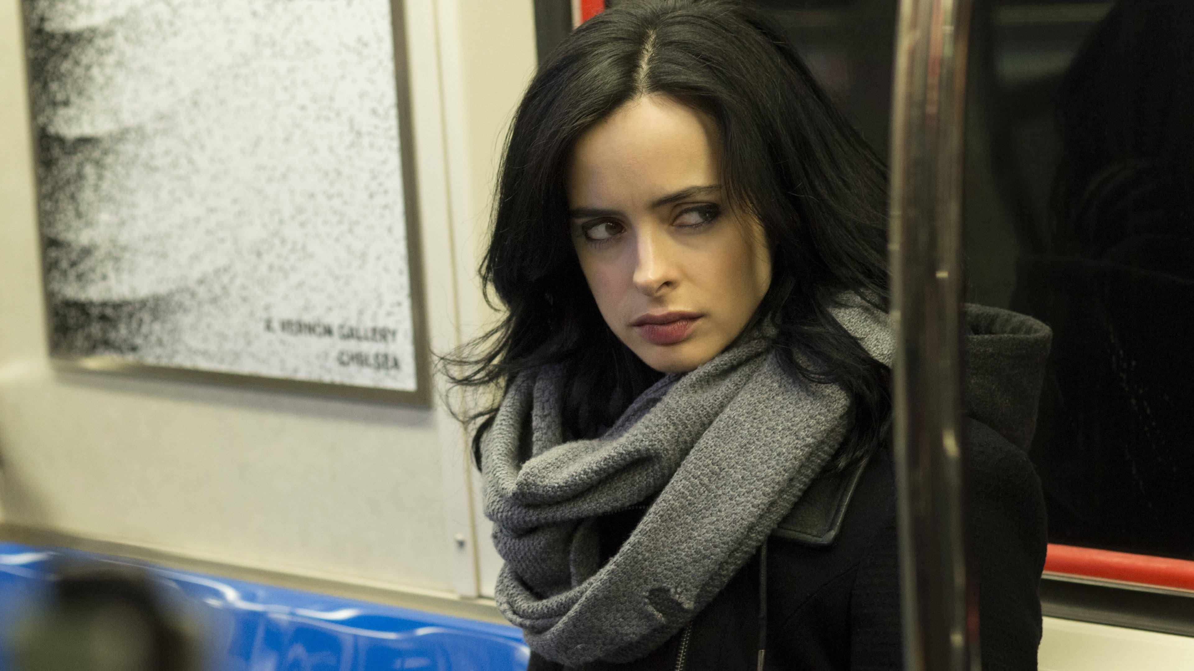 looking, one person, clothing, portrait, beautiful woman, hairstyle, 4K, human body part, adult, sadness, architecture, emotion, krysten ritter, depression - sadness, HD Wallpaper