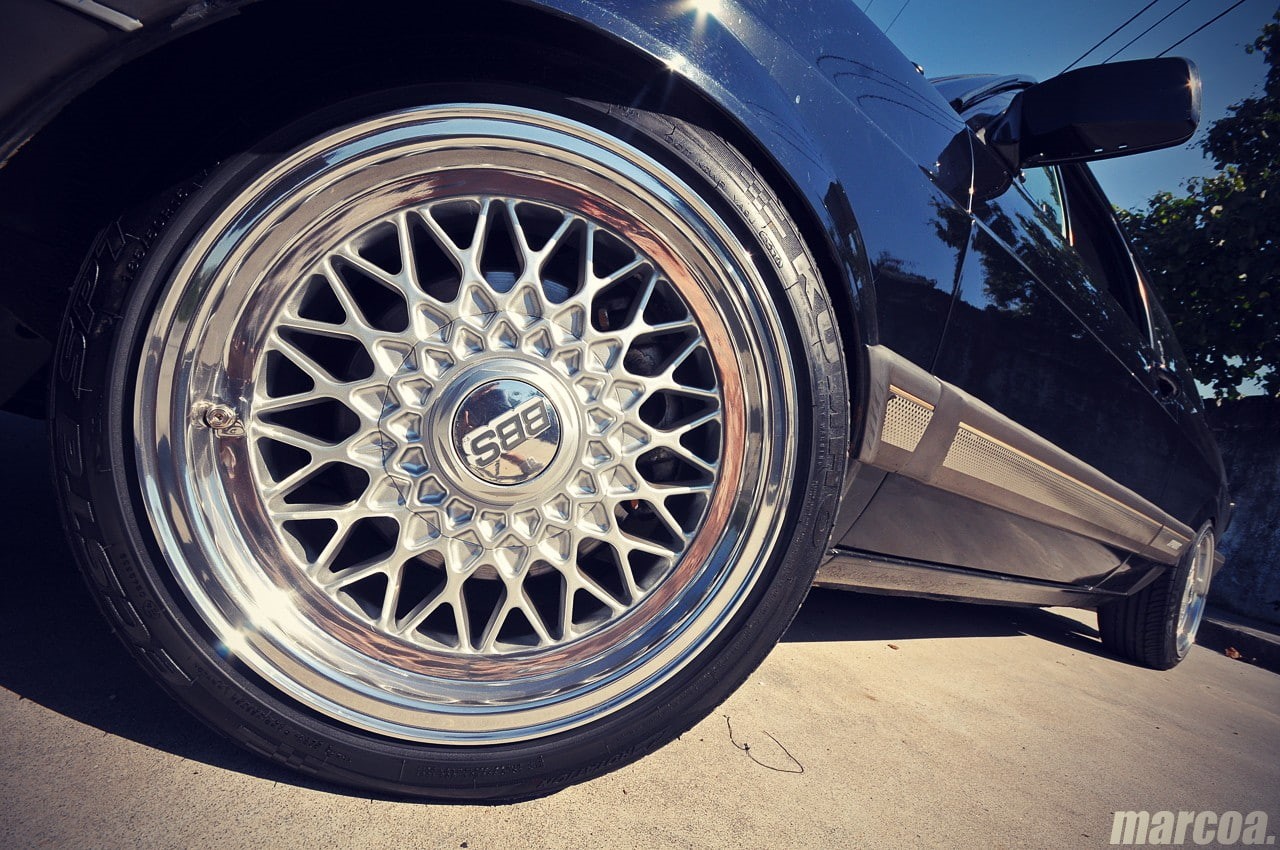 Volkswagen, BBS, car, Volkswagen Voyage, 720P, HD Wallpaper