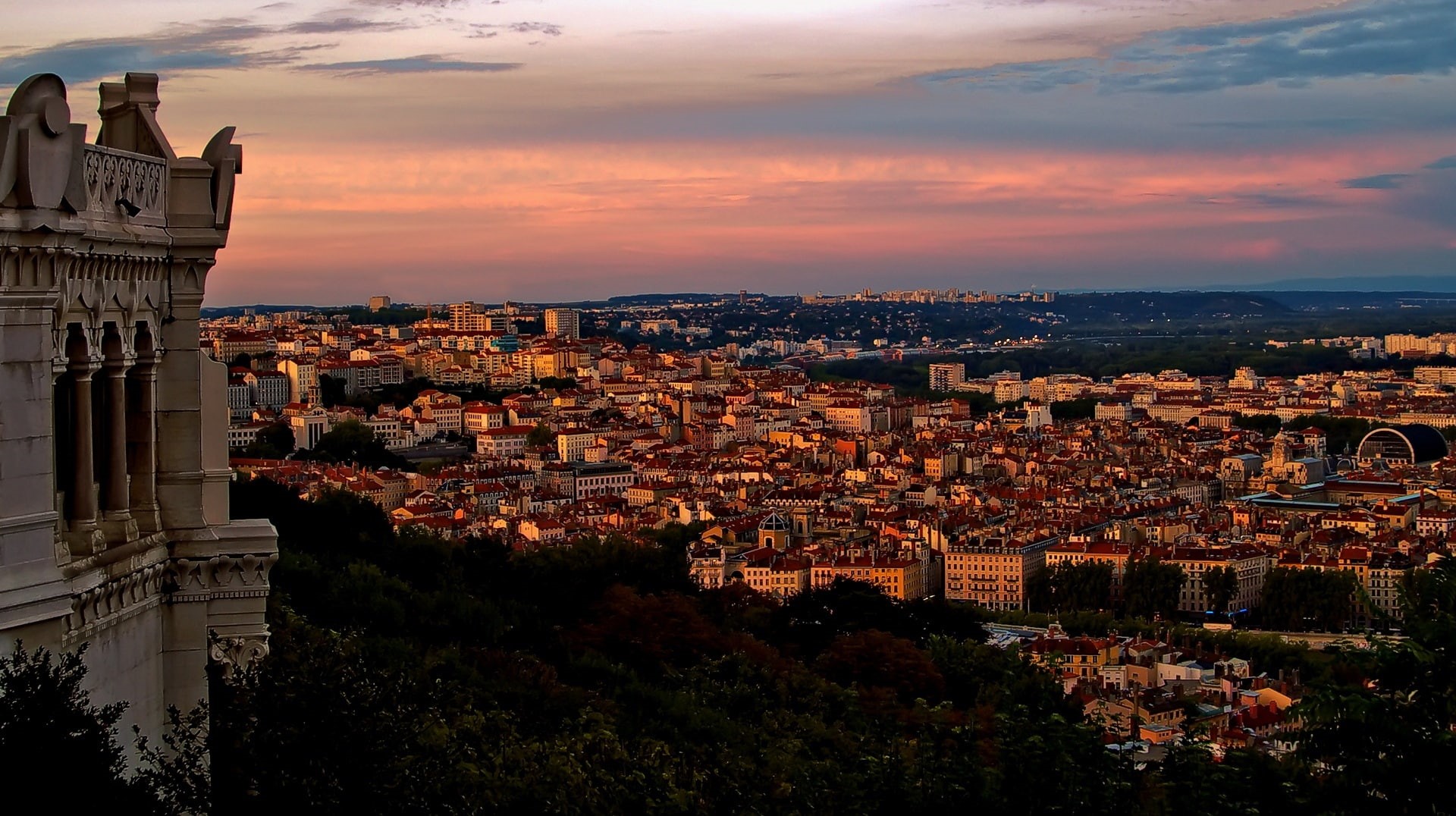 francia, ciudad, lyon, europa, 1080P, HD Wallpaper