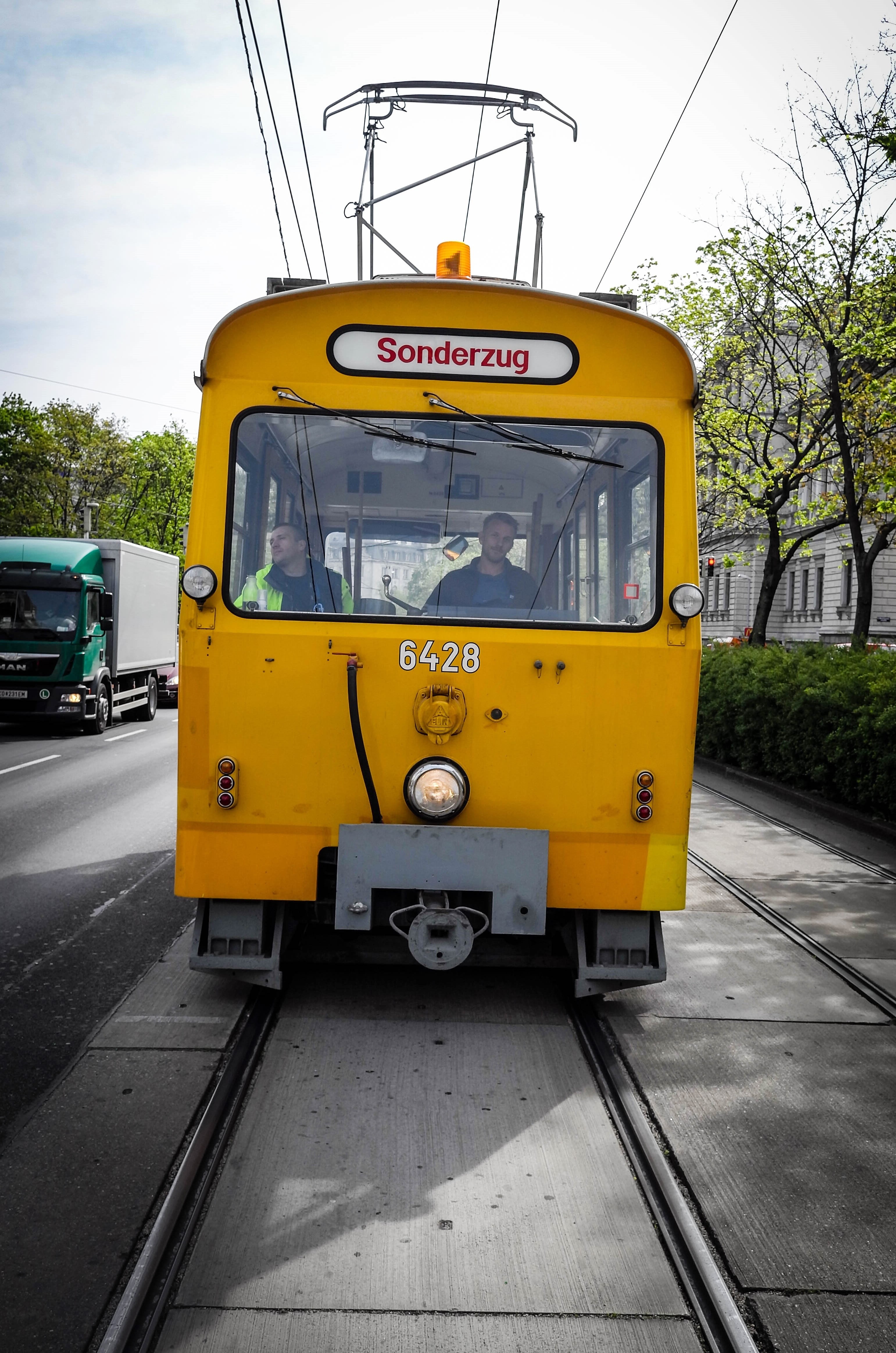 cable Car, railroad Track, metro, 4K, passenger transport, rail traffic, communication, s bahn, city, outdoors, mode of transportation, train, public transportation, Phone HD Wallpaper