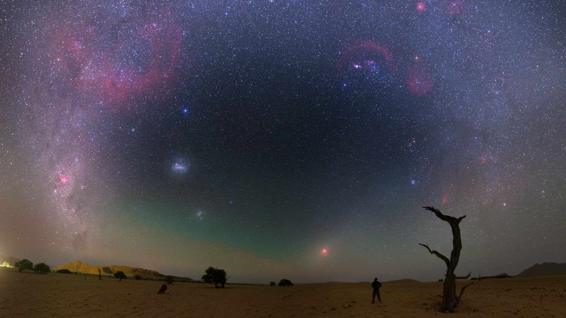 space and astronomy, stars, arid climate, land, constellation, night, no people, tv, star - space, desert, science, scenics - nature, astronomy, NASA, space, HD Wallpaper