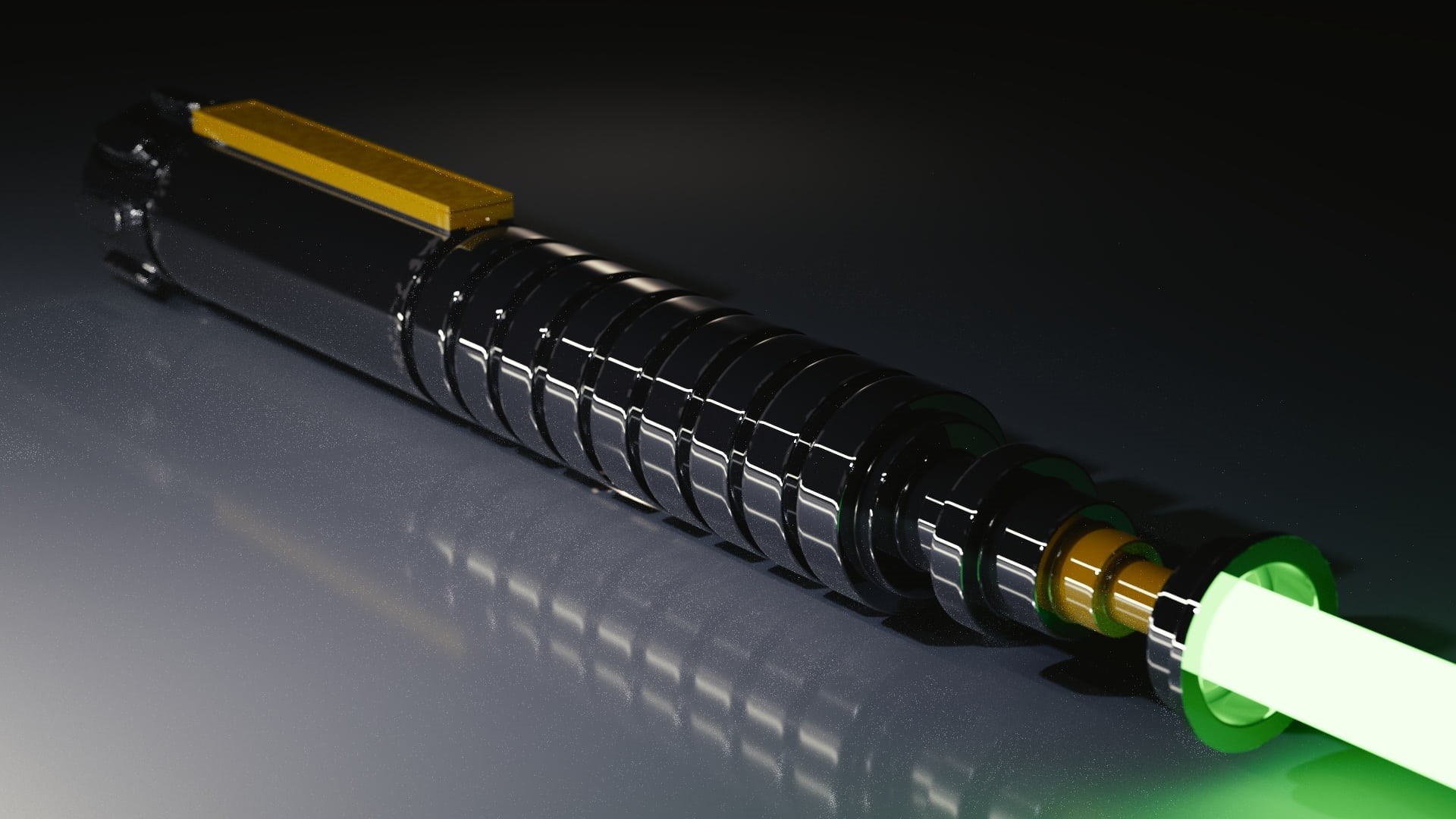 science fiction, visualization, needle, black, equipment, communication, yellow, green, connection, cgi, office, 3d, close-up, light, healthcare and medicine, HD Wallpaper