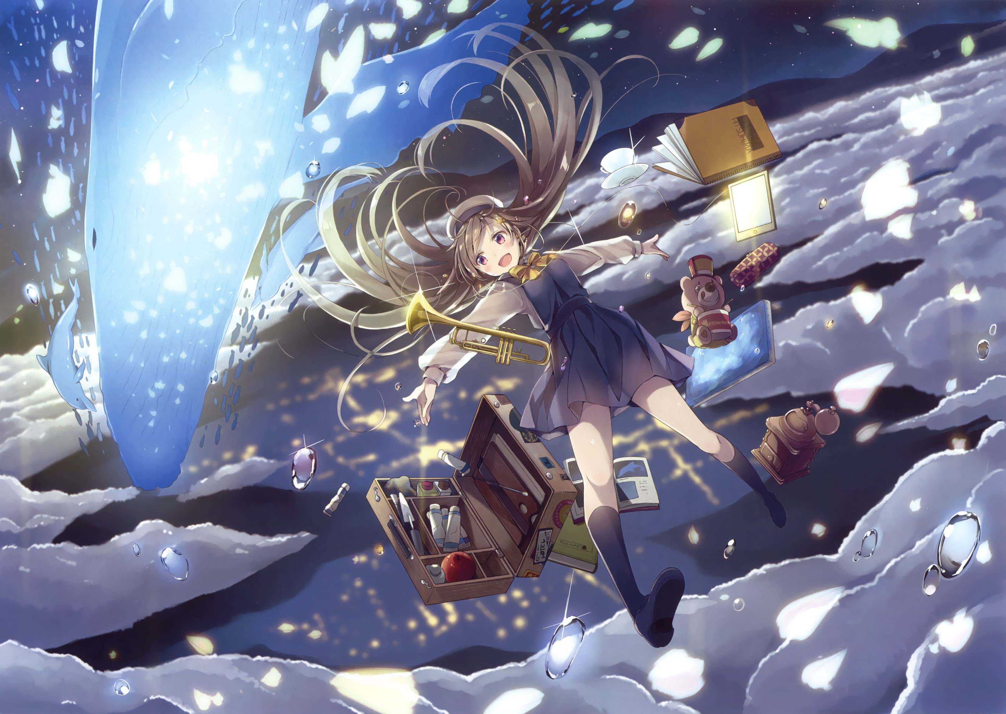 2K, comic art, animation, anime, 88 Girl, anime girls, HD Wallpaper