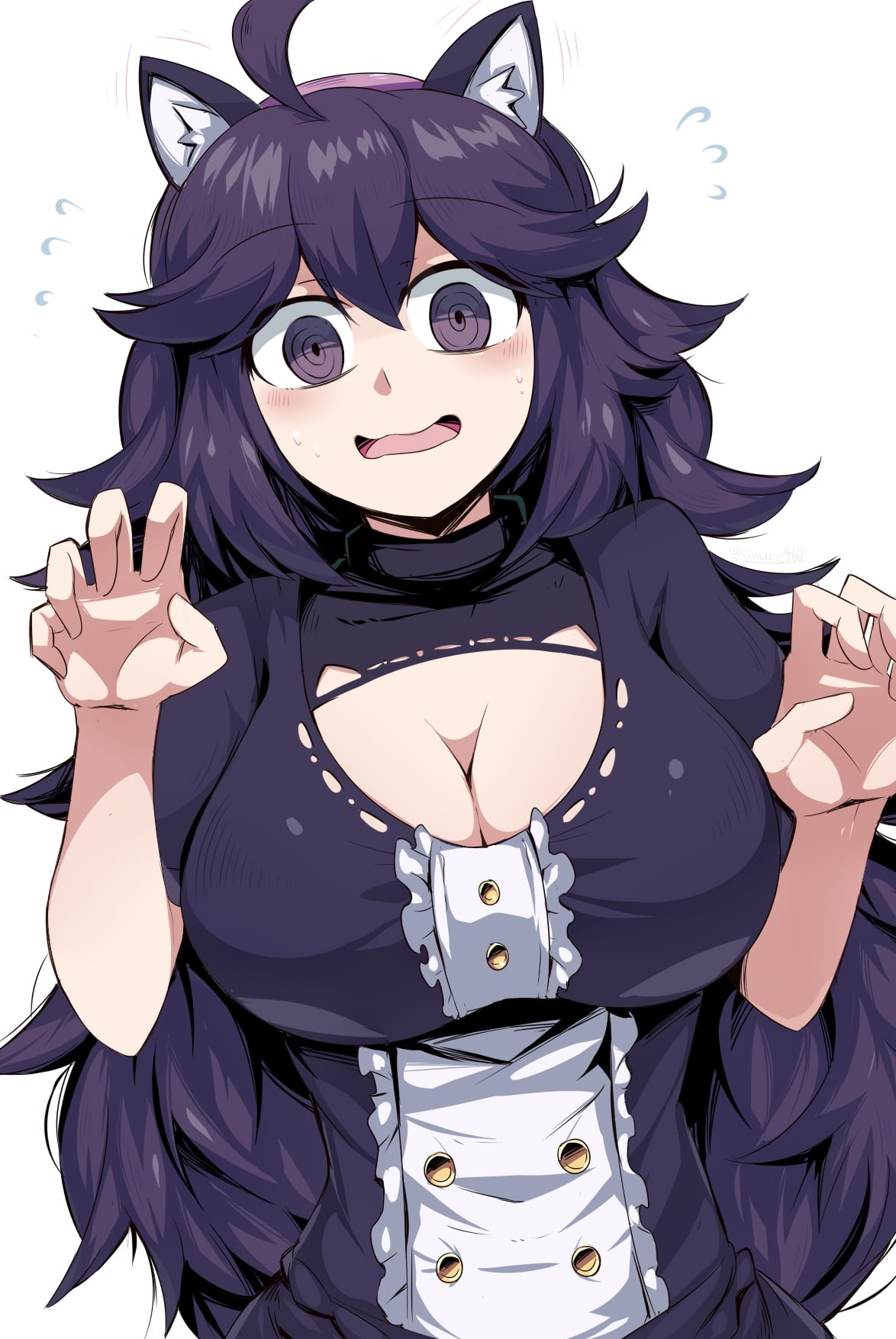 cat ears, Hex Maniac (Pokemon), Shimure, 720P, Phone HD Wallpaper