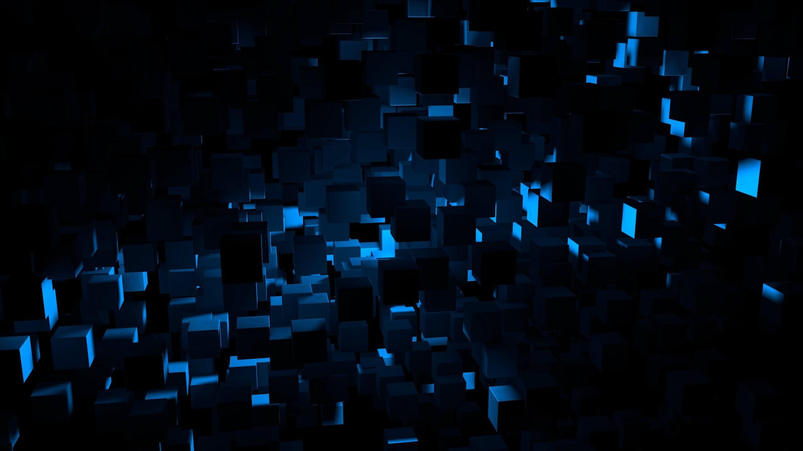 abstract, cube, 2K, d, HD Wallpaper