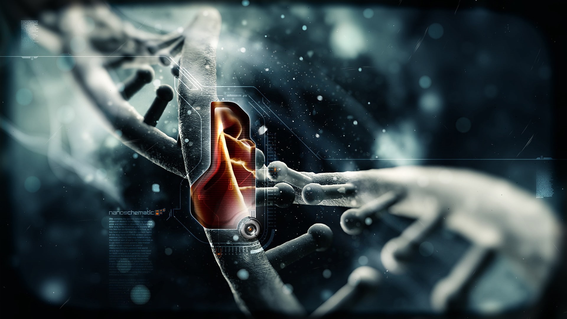 DNA, 1080P, HD Wallpaper