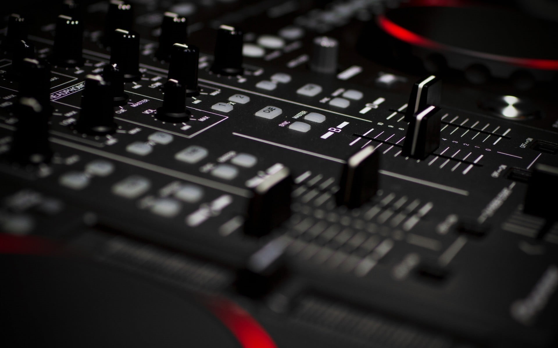 sound mixer, computer Part, industry, control, music, number, computer Keyboard, electronics Industry, arts culture and entertainment, audio Equipment, HD Wallpaper