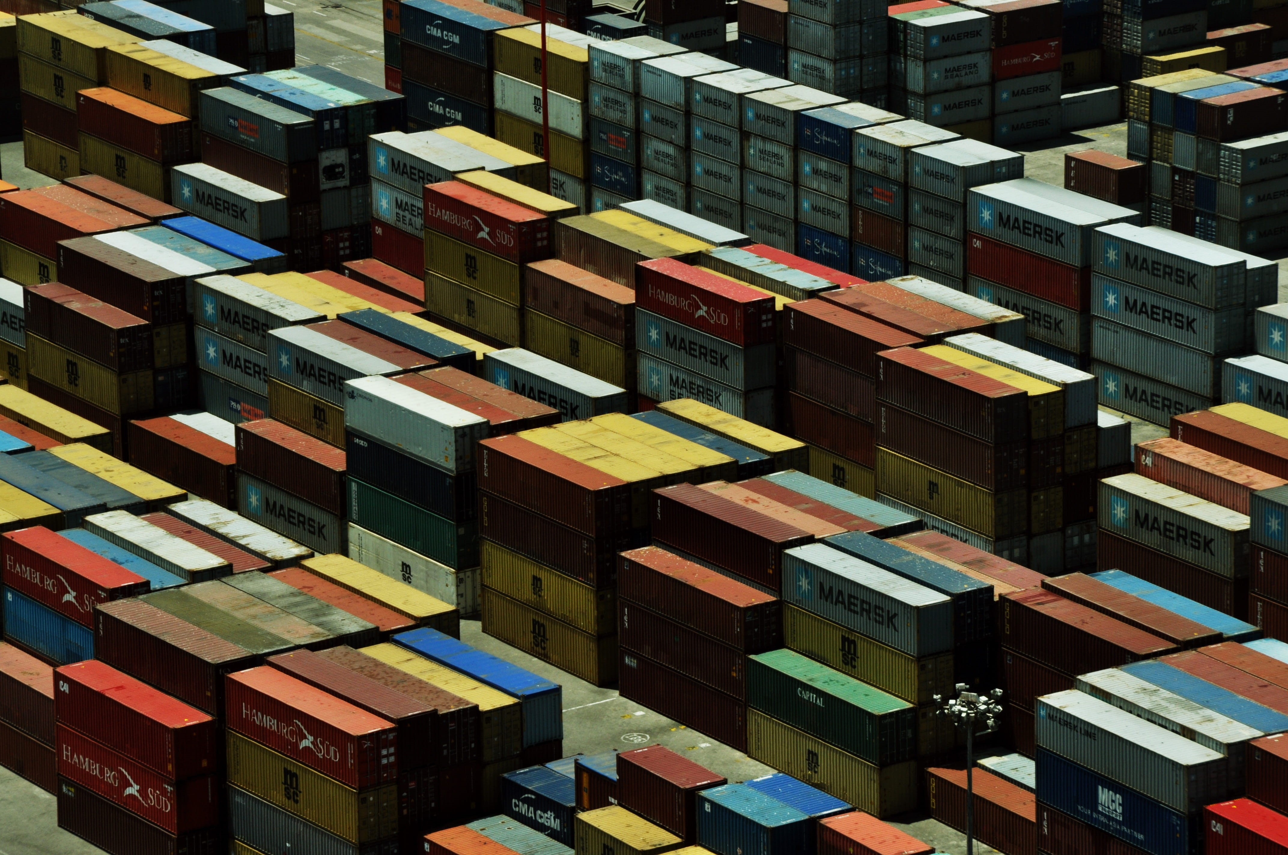 nature, abundance, large group of objects, beauty in nature, building, yellow, architecture, animal, bee, box, freight transportation, Containers, business, HD Wallpaper