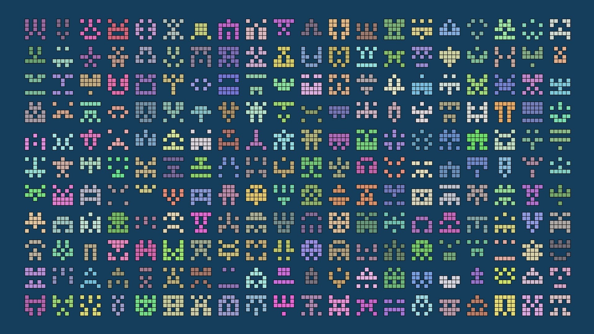 Generative, digital art, Procedural Generation, 1080P, HD Wallpaper