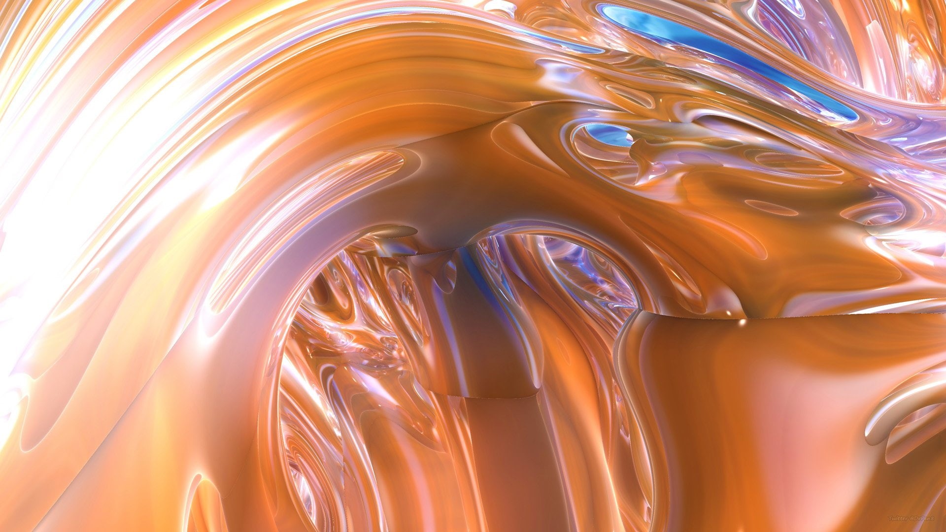 3D, Abstract, 1080P, Mandelbulb 3D, Fractal, Digital Art, Artistic, CGI, HD Wallpaper