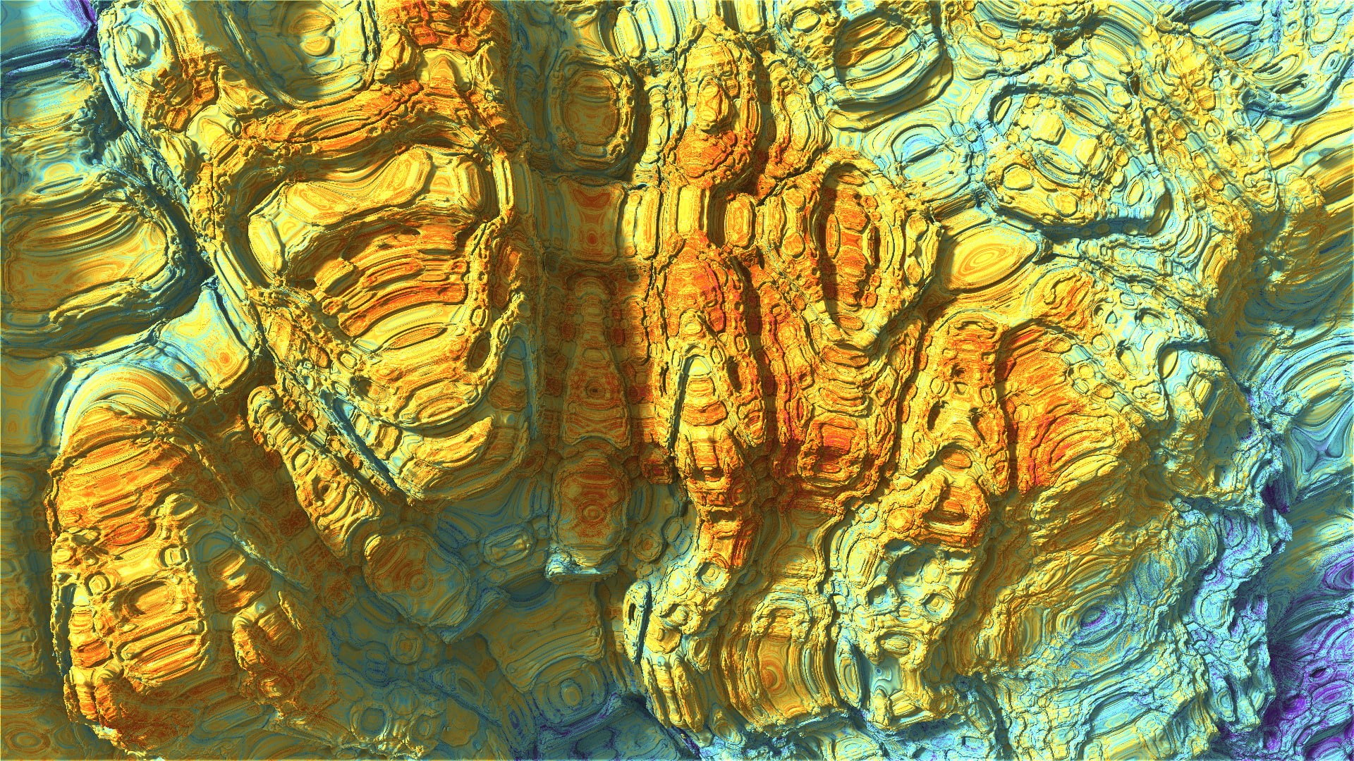 outdoors, geology, Digital Art, full frame, Stone, nature, no people, wood - material, brown, textured, Colorful, Artistic, multi colored, Mandelbulber 3D, HD Wallpaper