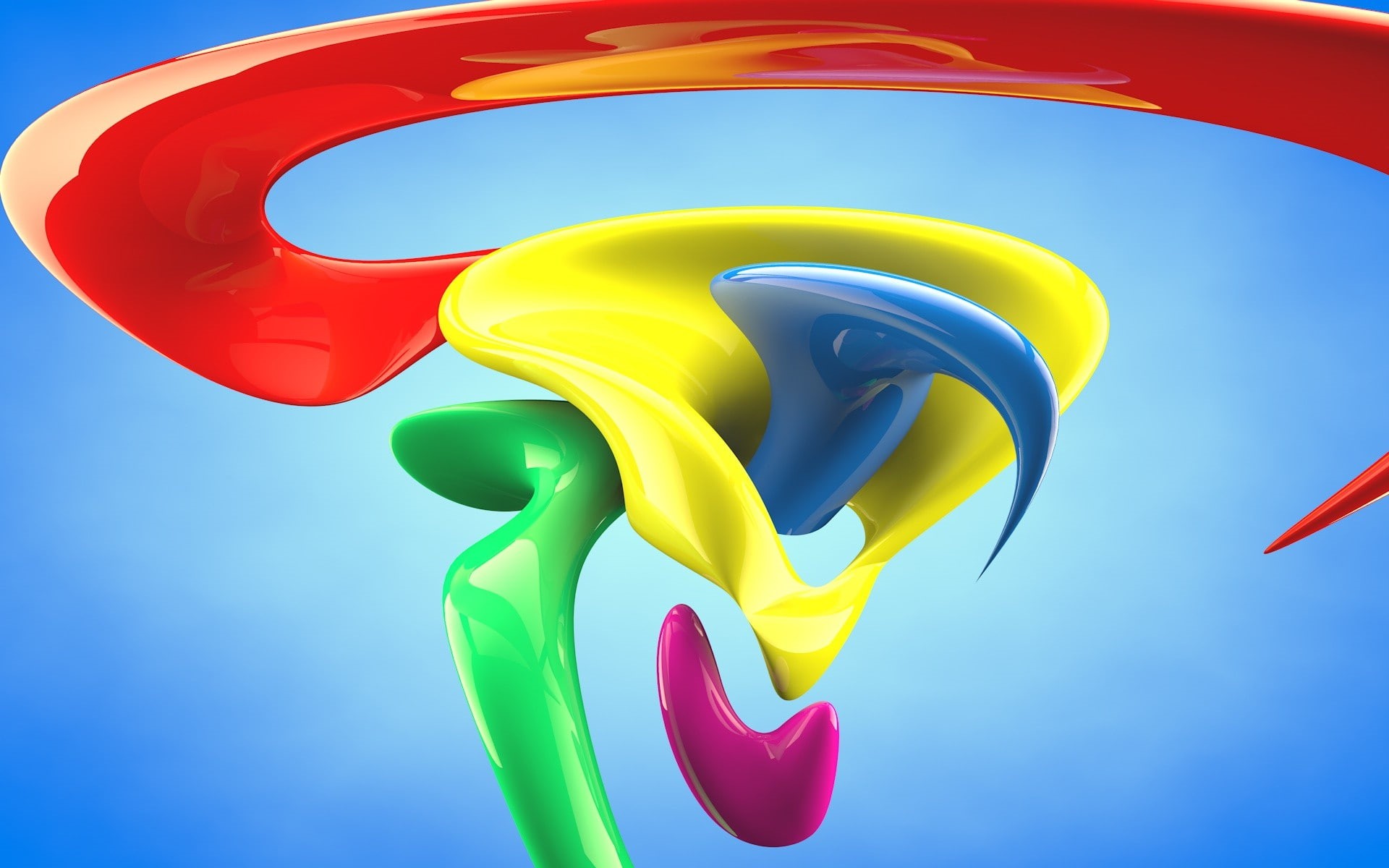 1080P, cinema4d, abstract, animated, HD Wallpaper