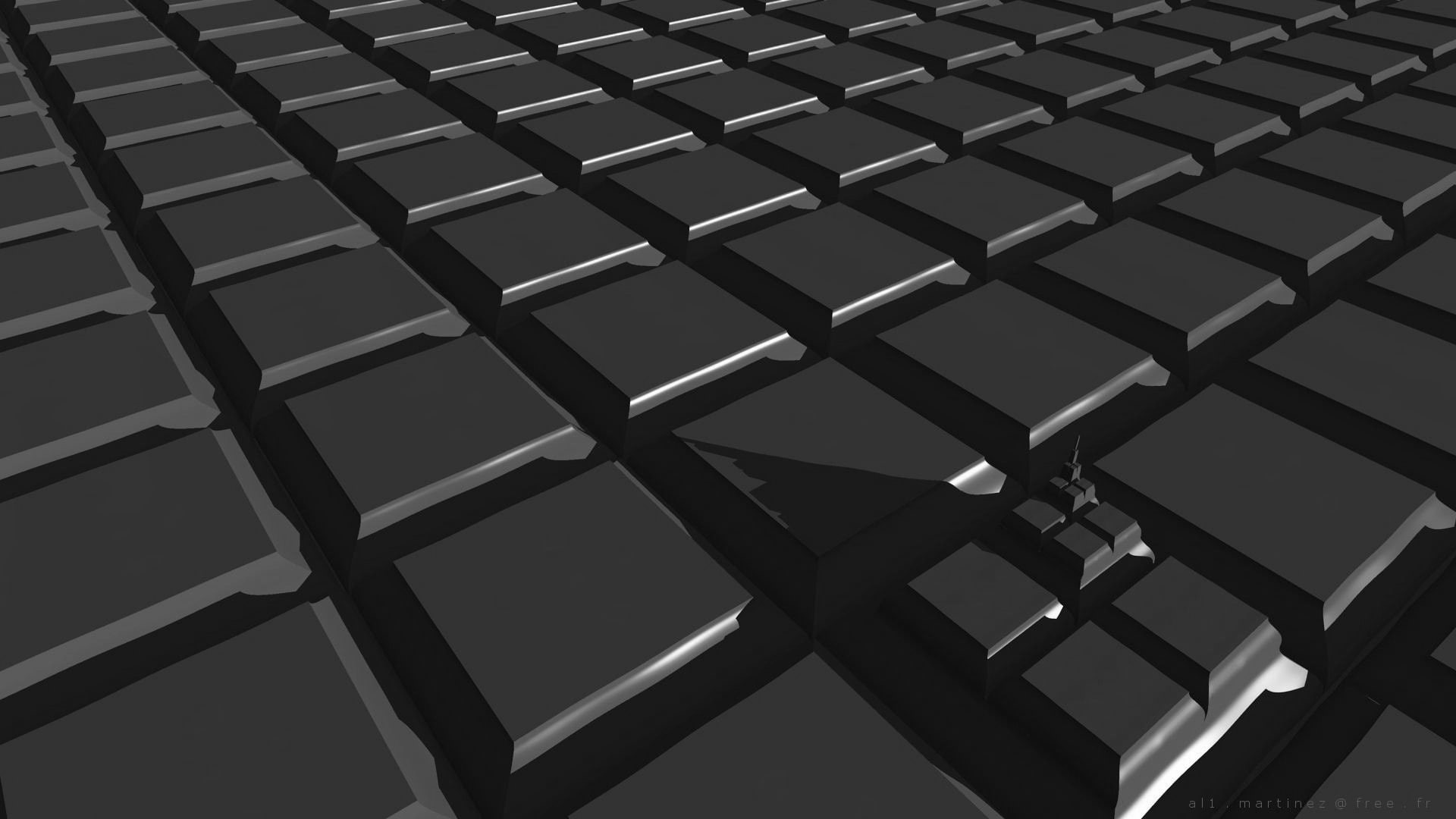 shape, textured, CGI, illuminated, computer keyboard, no people, monochrome, pattern, geometric shape, indoors, 3D, 3d object, close-up, backgrounds, low angle view, HD Wallpaper