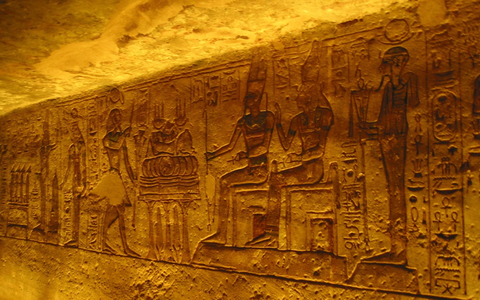 creativity, carving - craft product, art and craft, craft, outdoors, goddess, religion, architecture, god, gold, bas relief, 1080P, human representation, HD Wallpaper