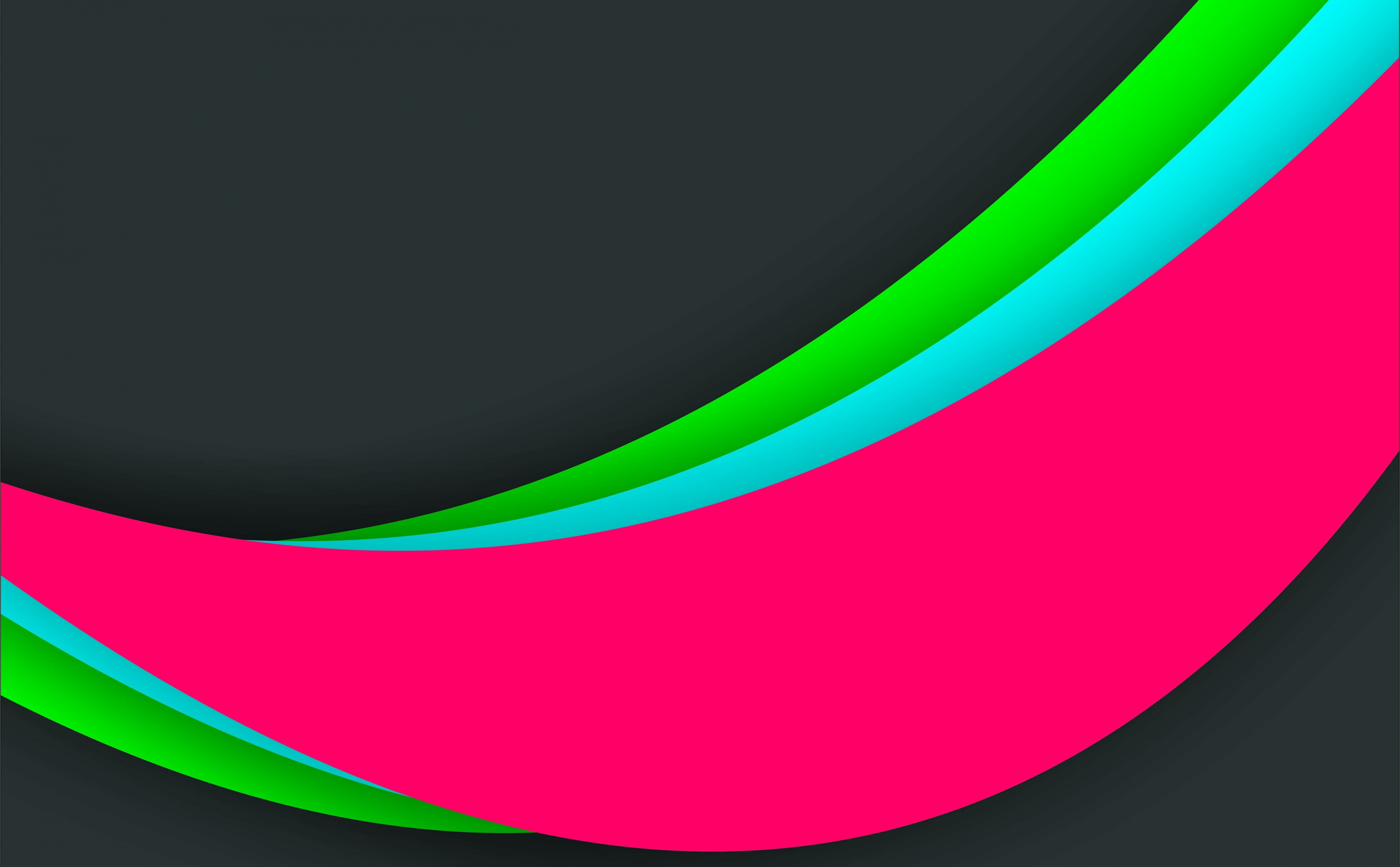 abstract, swing, white, sahilsabharwal, multi colored, close-up, pink, no people, abstract backgrounds, full frame, 5K, vibrant color, yellow, blue, red, HD Wallpaper