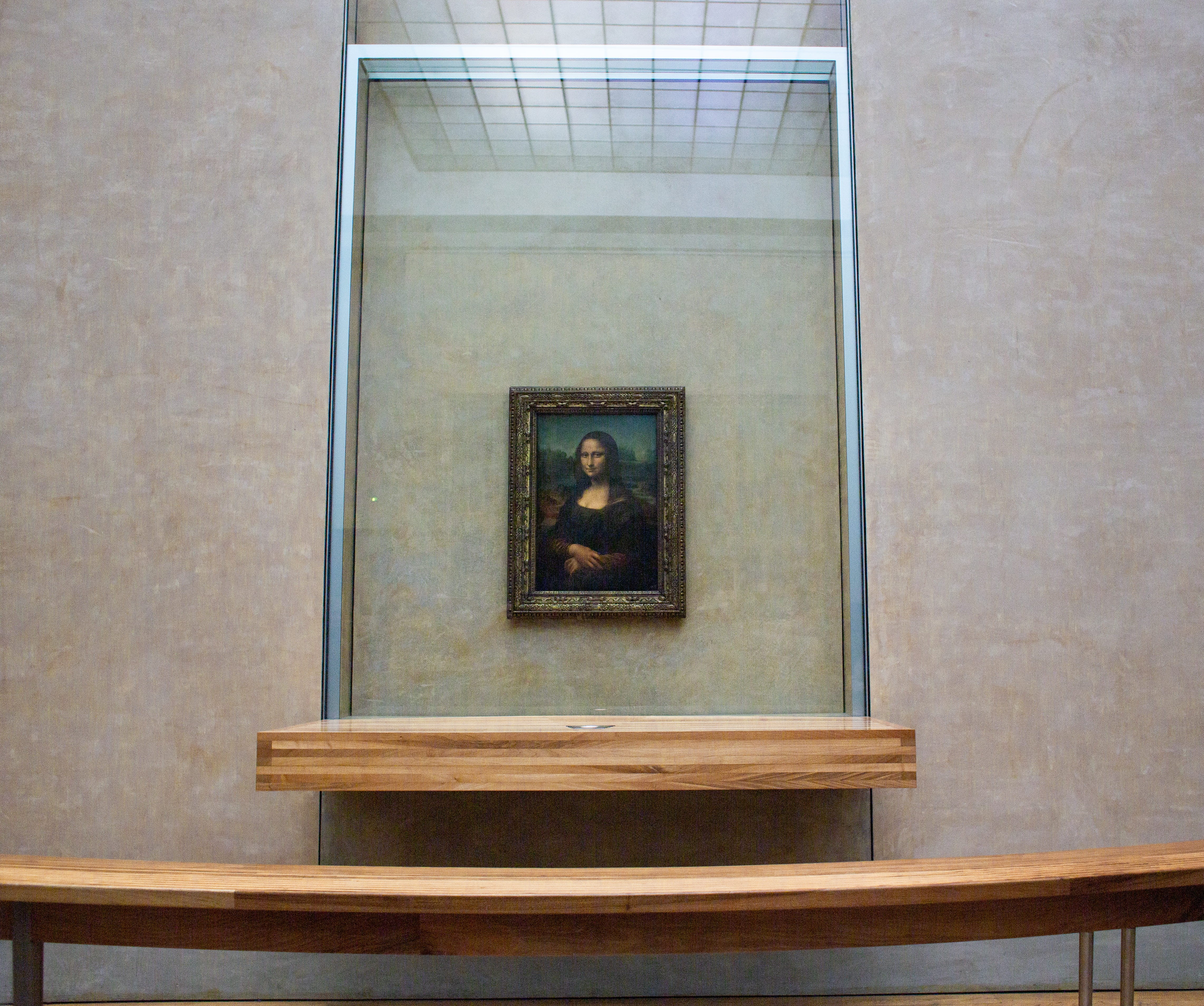 wall, architecture, indoors, museum, lisa, art, 4K, frame, room, crypt, elevator, plaque, human, mona, built structure, pattern, wall - building feature, HD Wallpaper