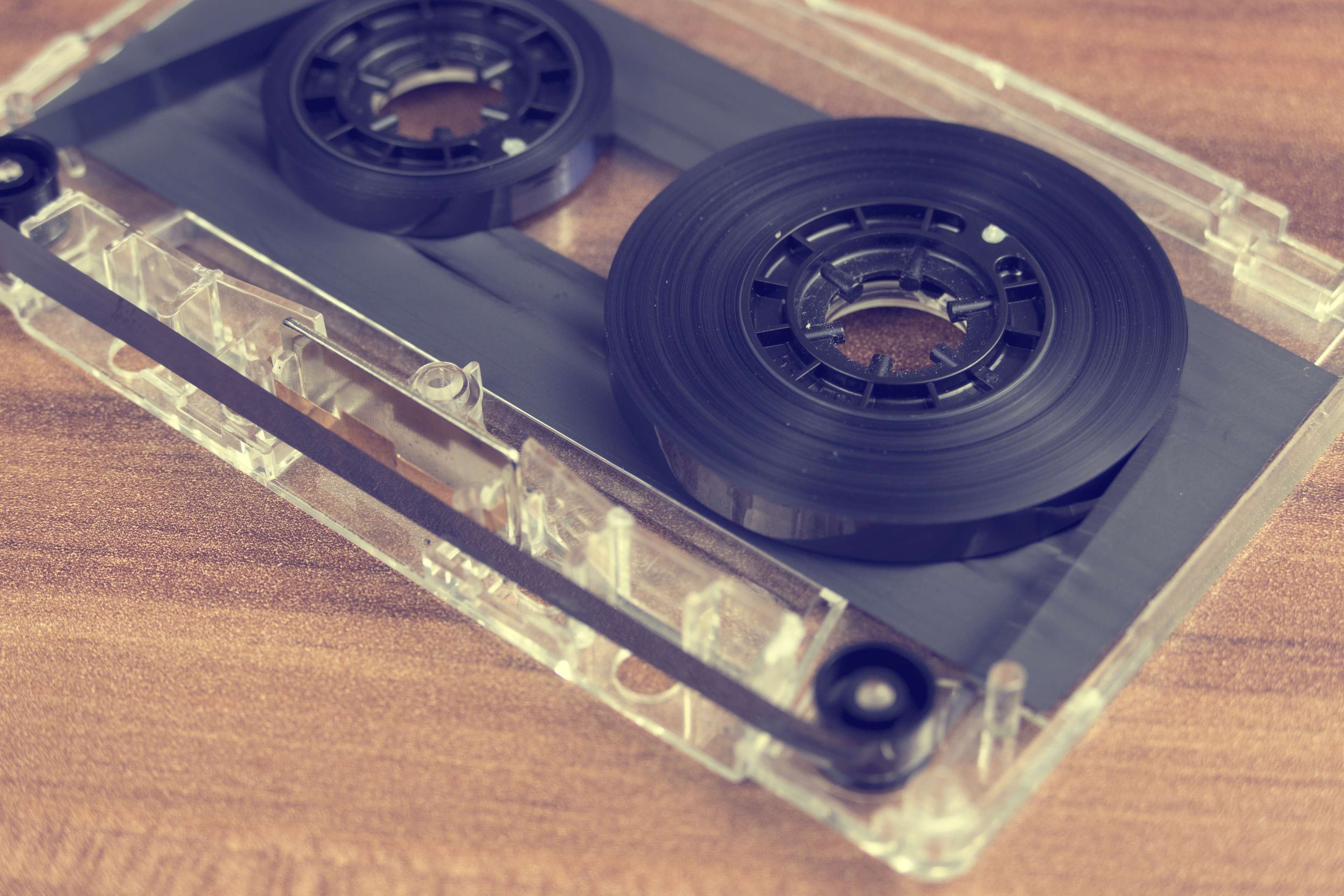 broken, phonograph record, cassette, table, photography themes, plastic, hard, still life, no people, technology, media, camera - photographic equipment, HD Wallpaper