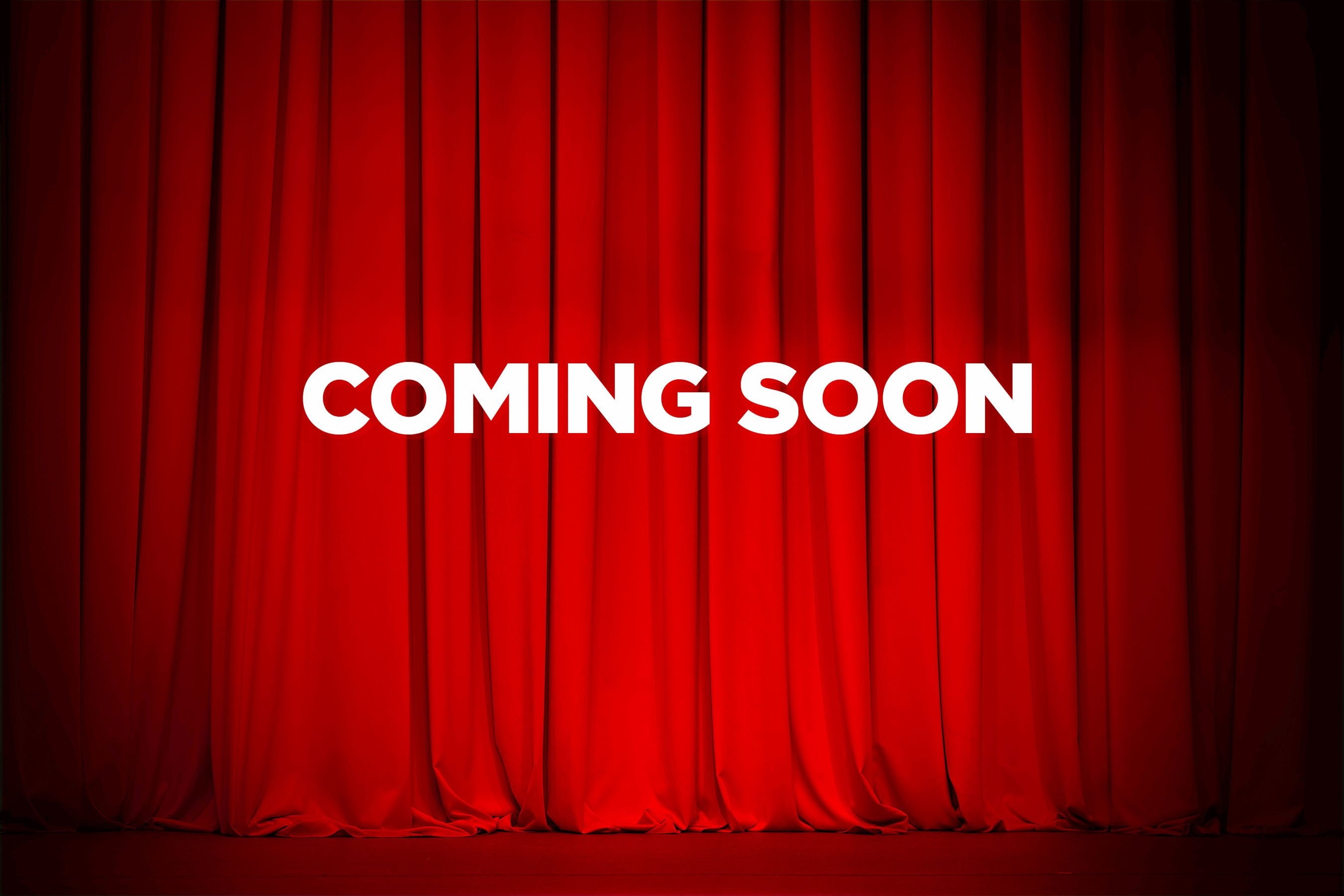 stage theater, 2K, western script, no people, event, communication, indoors, capital letter, Soon, red, closed, performing arts event, entrance, stage, HD Wallpaper