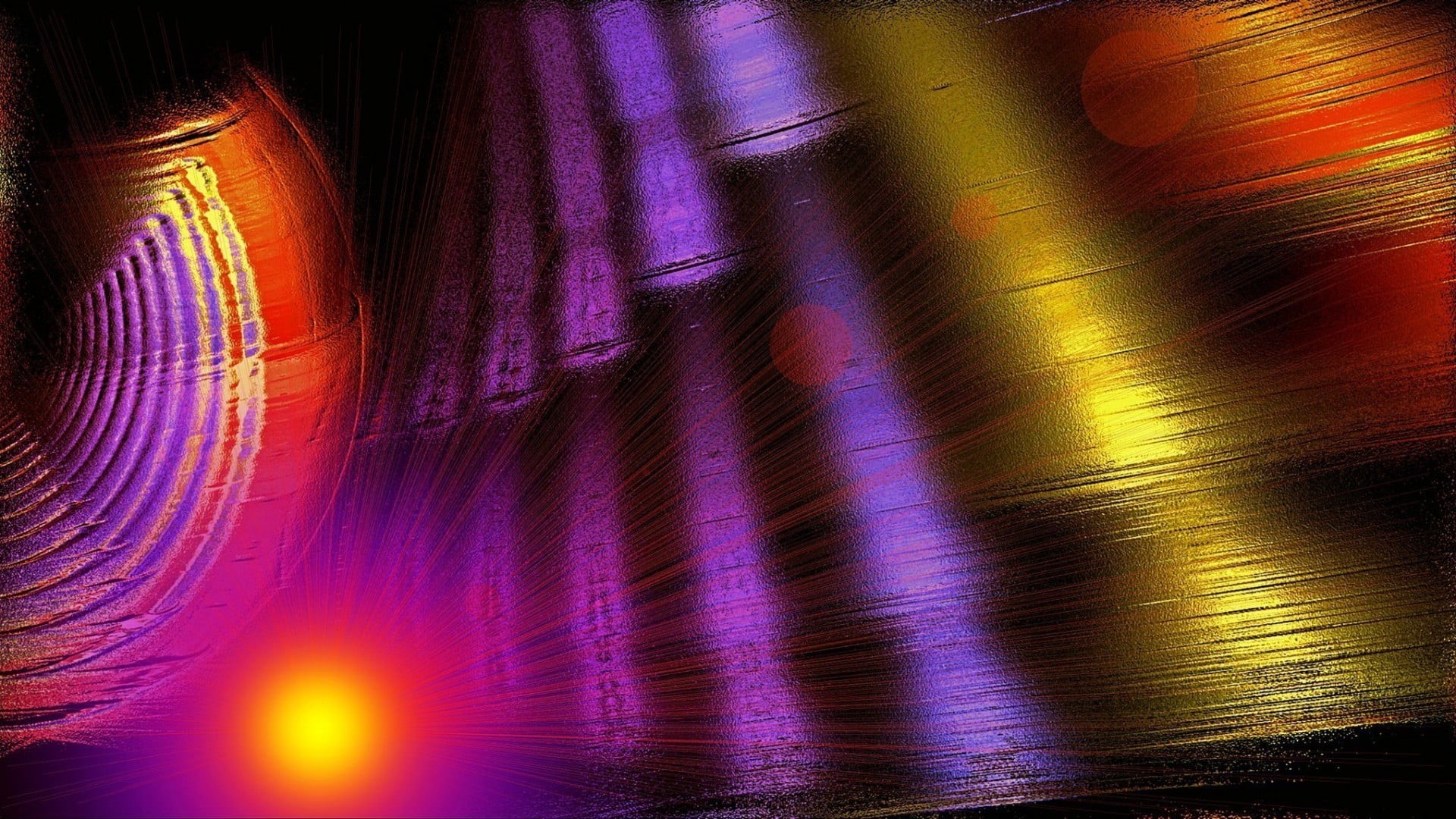 shiny, art, multi colored, vibrant, event, light - natural phenomenon, night, abstract backgrounds, graphic, close-up, curve, curtain, silhouette, futuristic, HD Wallpaper