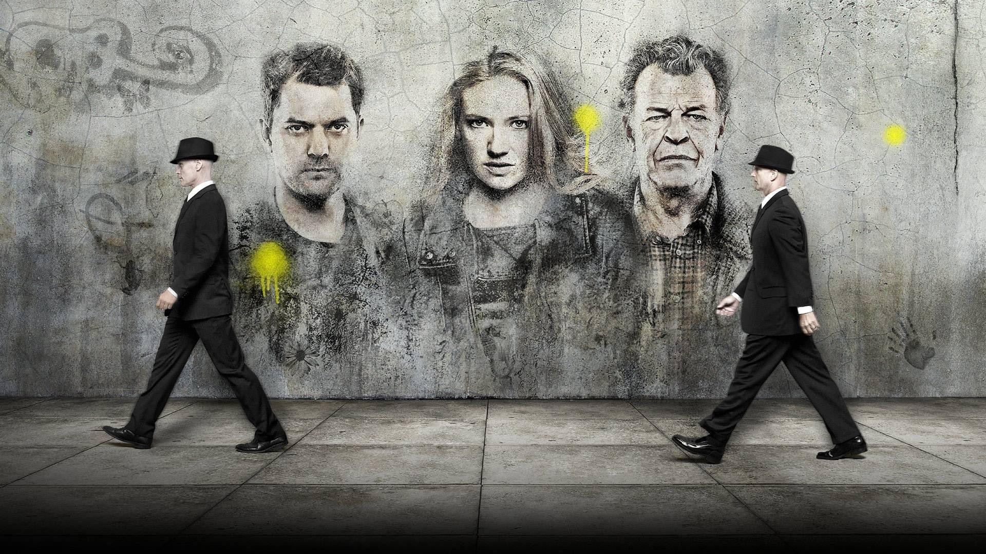 adult, bizarre, 1080P, portrait, men, coworker, standing, suit, looking at camera, digital composite, business, Promos, human representation, TV, well-dressed, HD Wallpaper