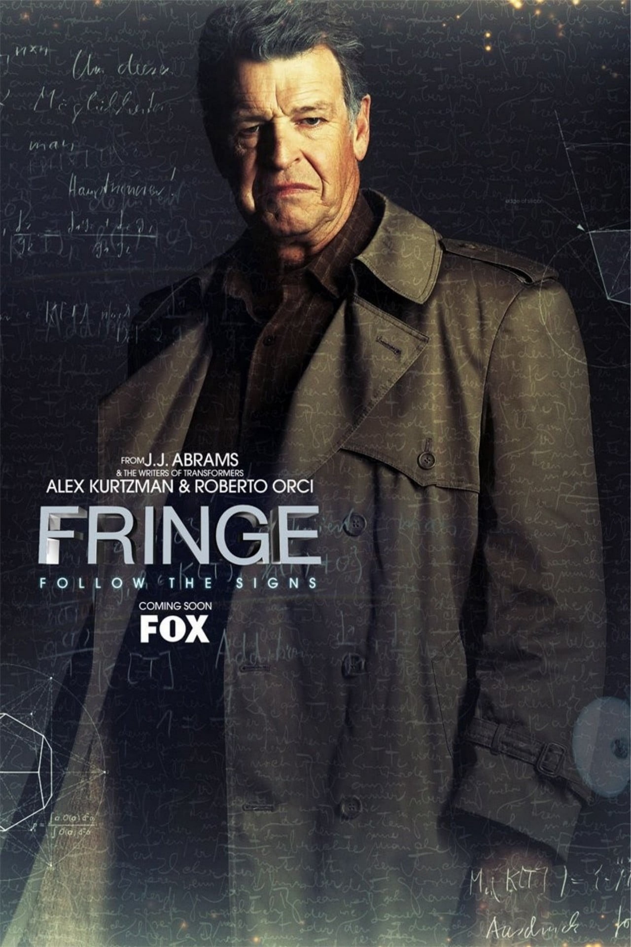 males, senior adult, adult, Fringe (TV series), mature adult, white hair, standing, waist up, poster, studio shot, front view, western script, black background, Phone HD Wallpaper