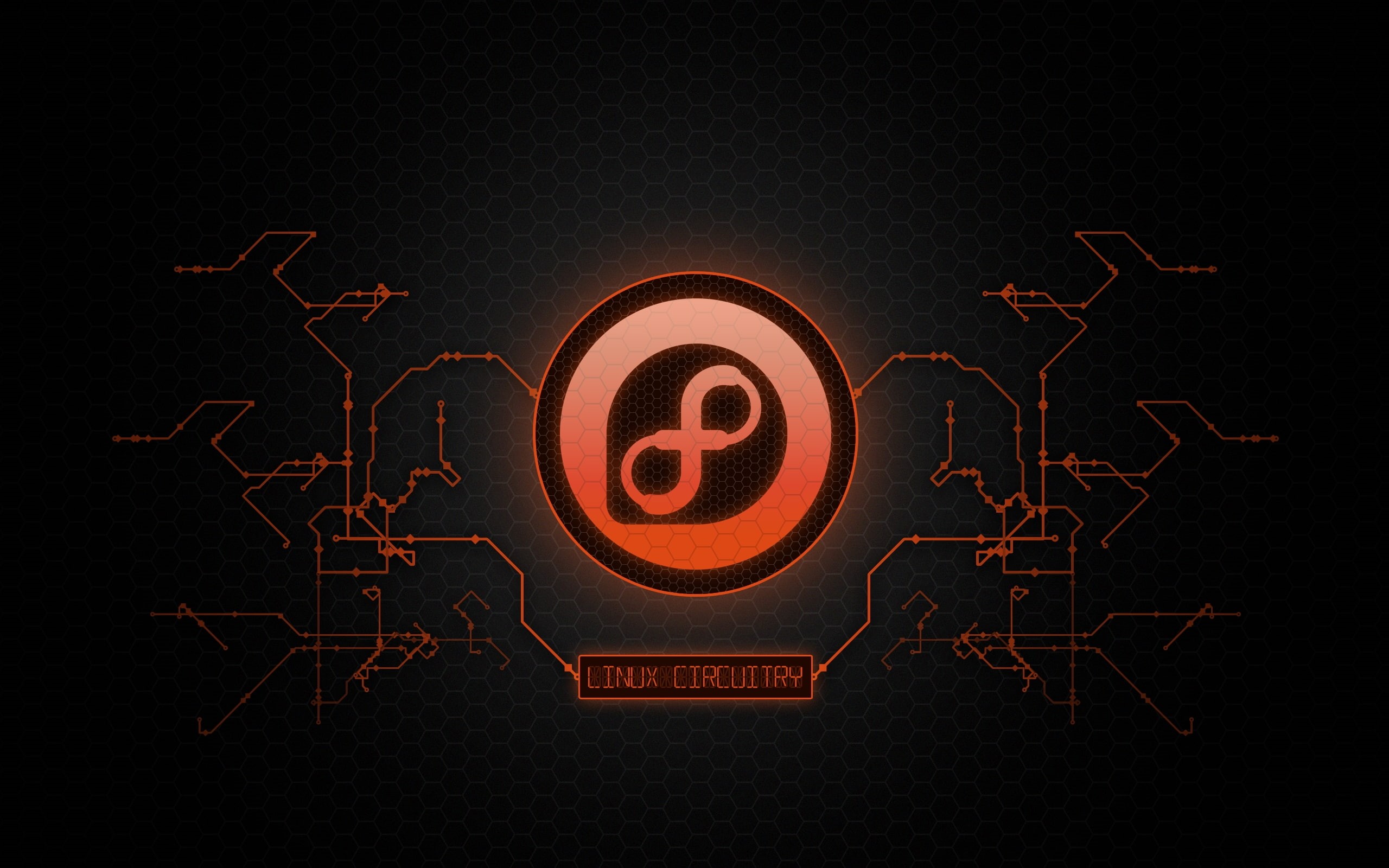 technology, electric, 2K, Fedora, hd, art, linux, HD Wallpaper