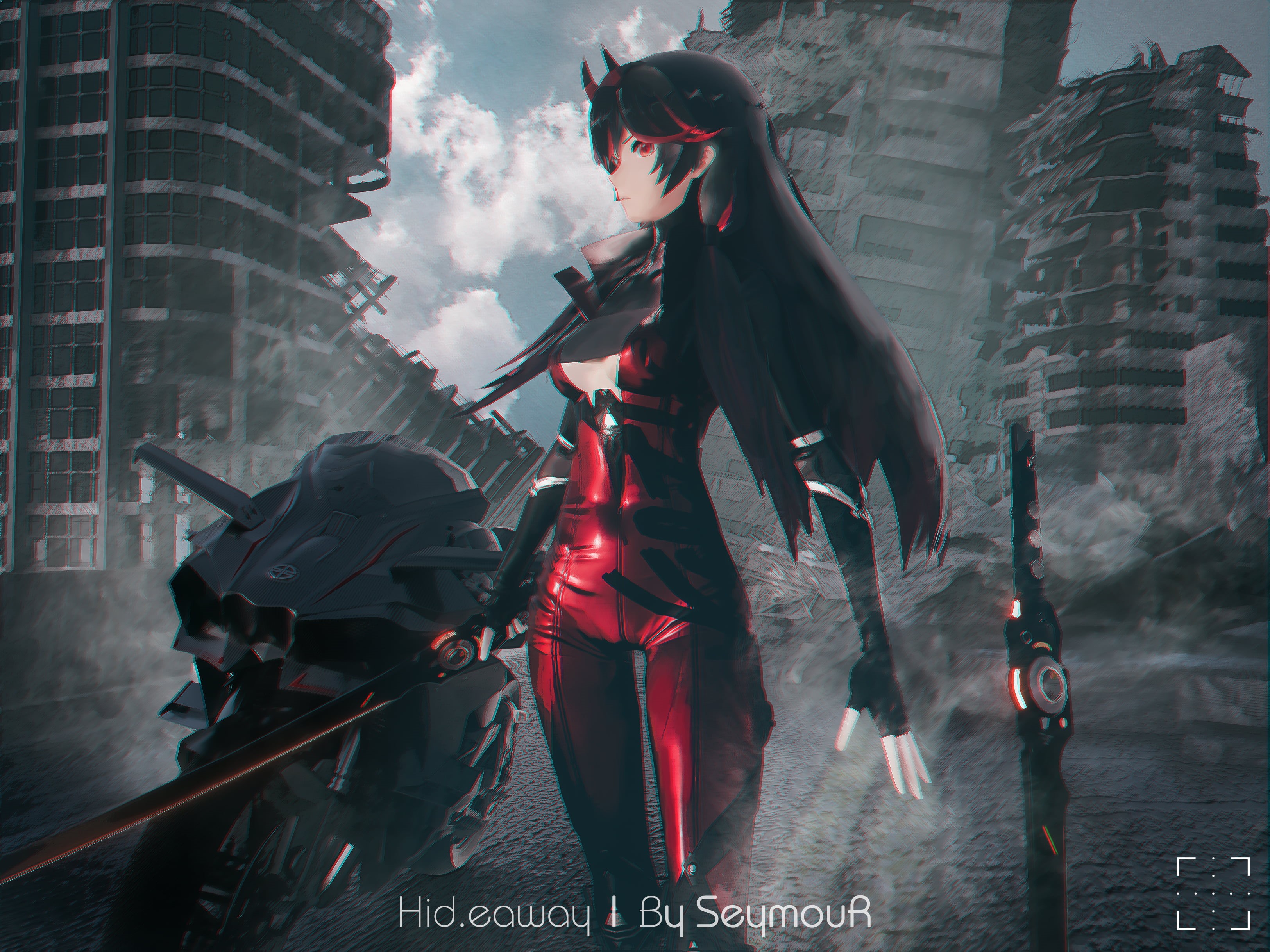 science fiction, 2K, anime girls, Punishing: Gray Raven, Seymour, HD Wallpaper