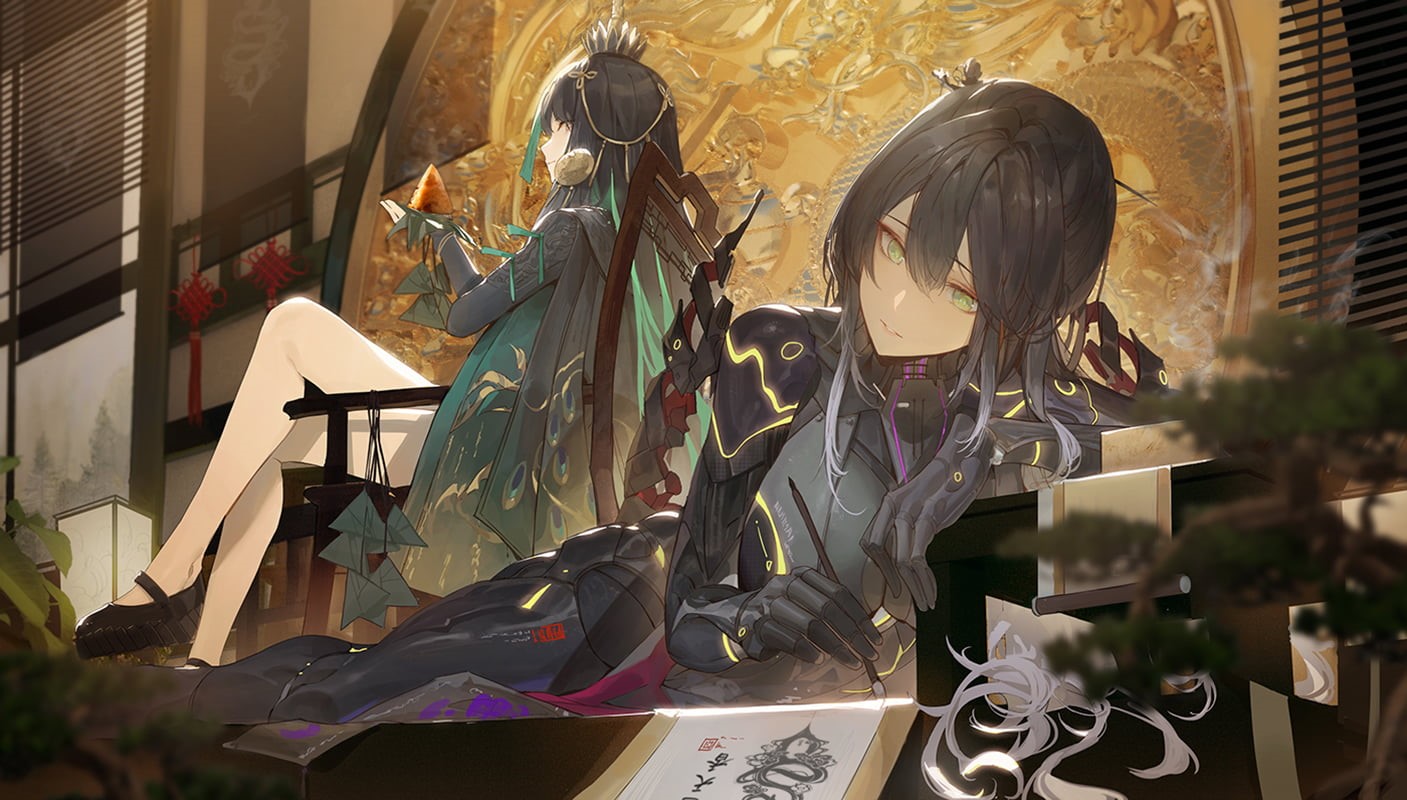 Kuroduki, Punishing: Gray Raven, anime girls, 720P, anime, HD Wallpaper