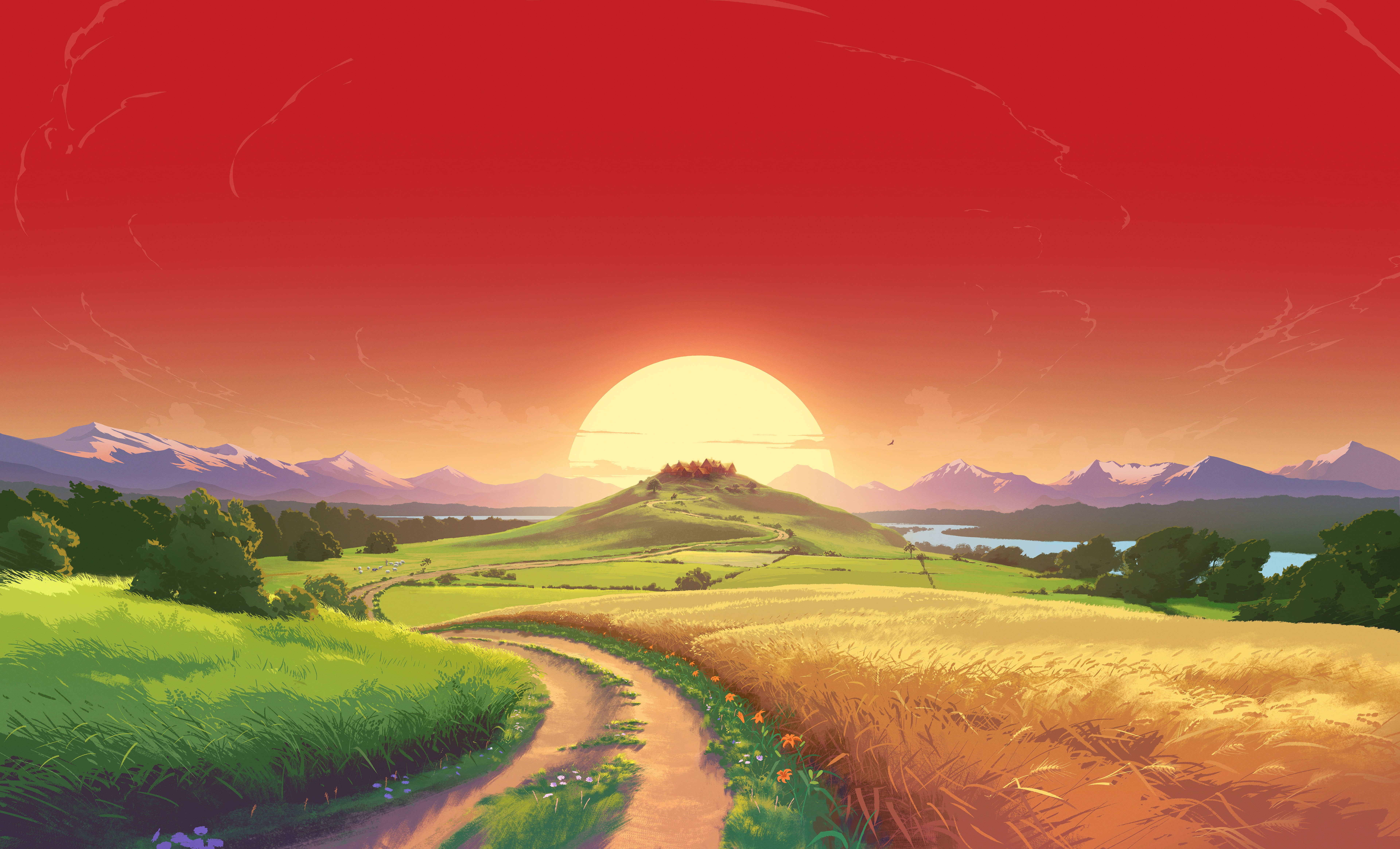 Catan VR, 8K, 8K, 4K, Landscape, HD Wallpaper