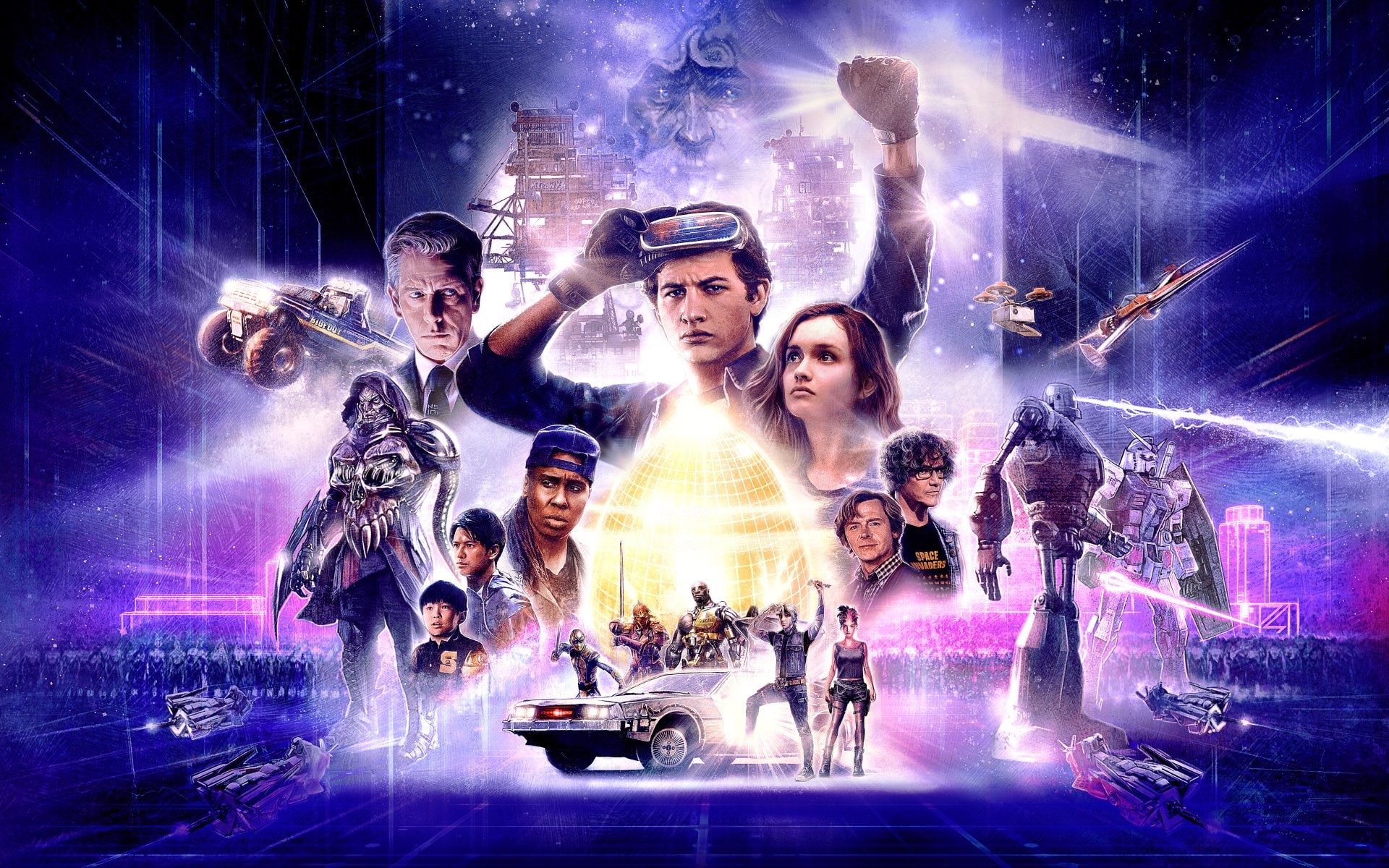 males, communication, Ready Player One, connection, illuminated, technology, young adult, lens flare, city, architecture, group of people, night, wireless technology, HD Wallpaper