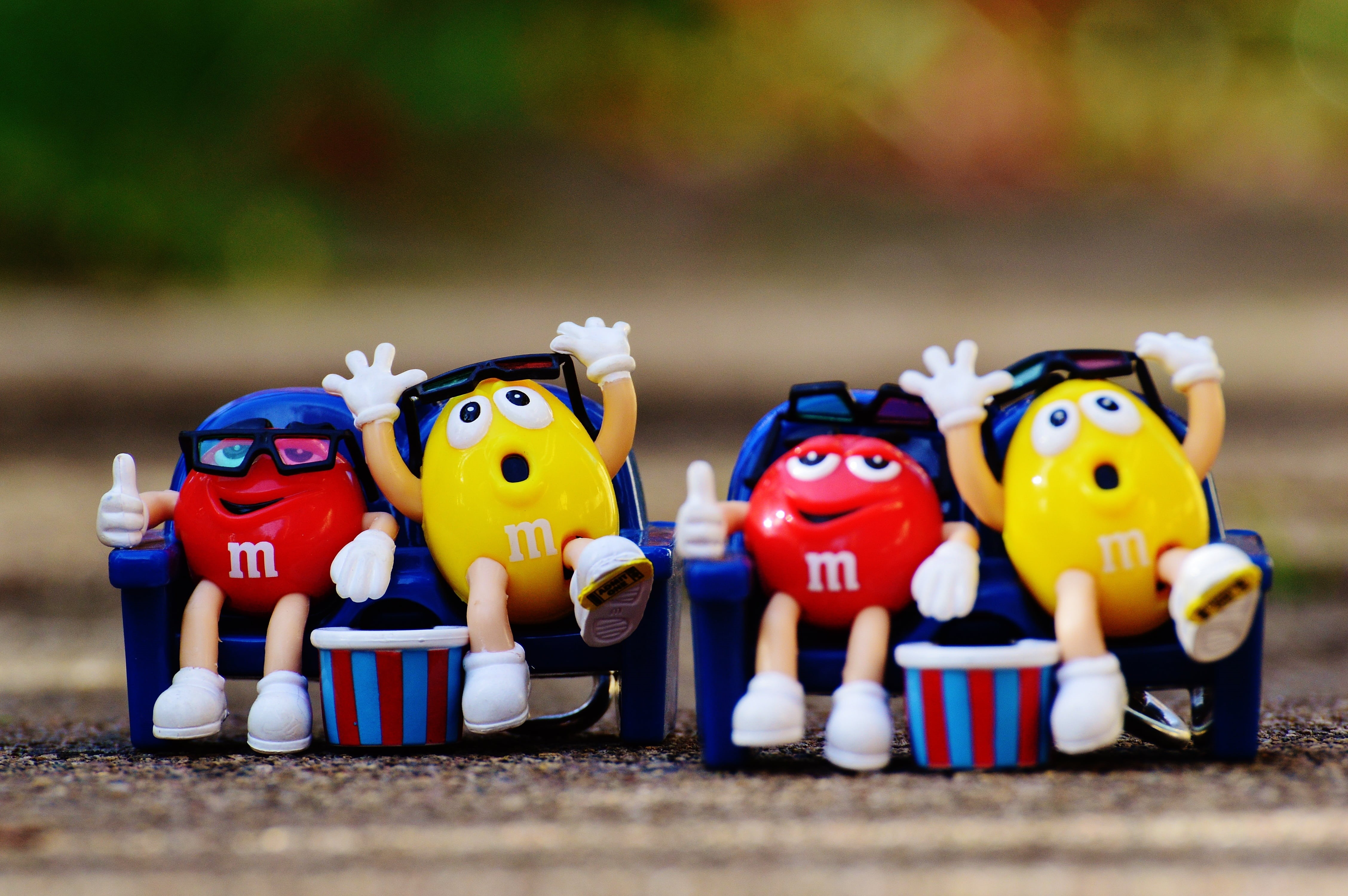 creativity, choice, multi colored, variation, fun, sport, human representation, close-up, 3-d glasses, 4K, selective focus, representation, art and craft, HD Wallpaper