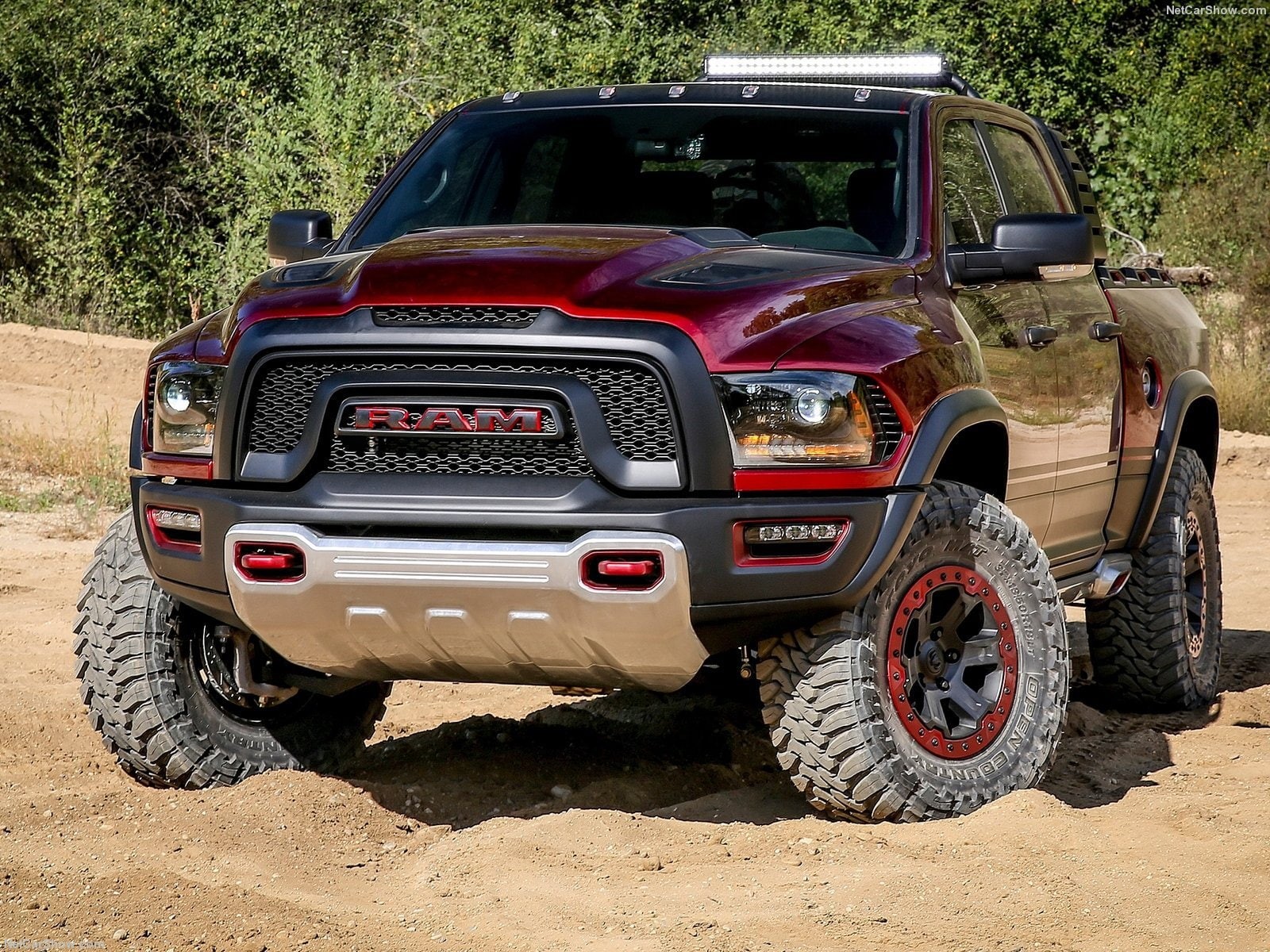 ram, rebel, truck, 720P, 2016, pickup, concept, trx, HD Wallpaper