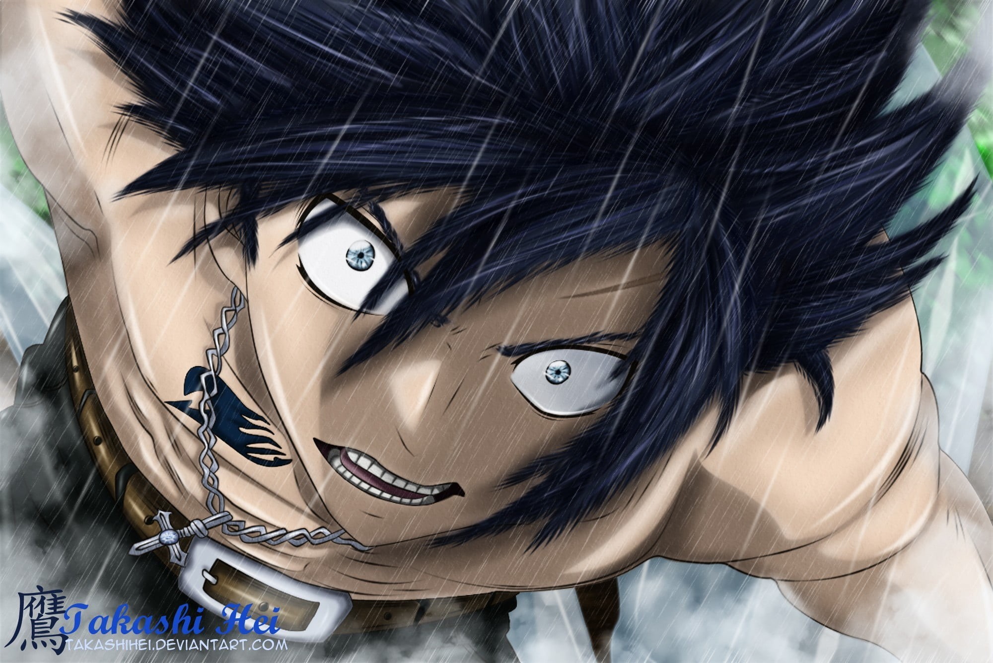 hei, creativity, takashi, hairstyle, studio shot, hair, human representation, disguise, representation, Fairy Tail, eye, female likeness, fashion, HD Wallpaper