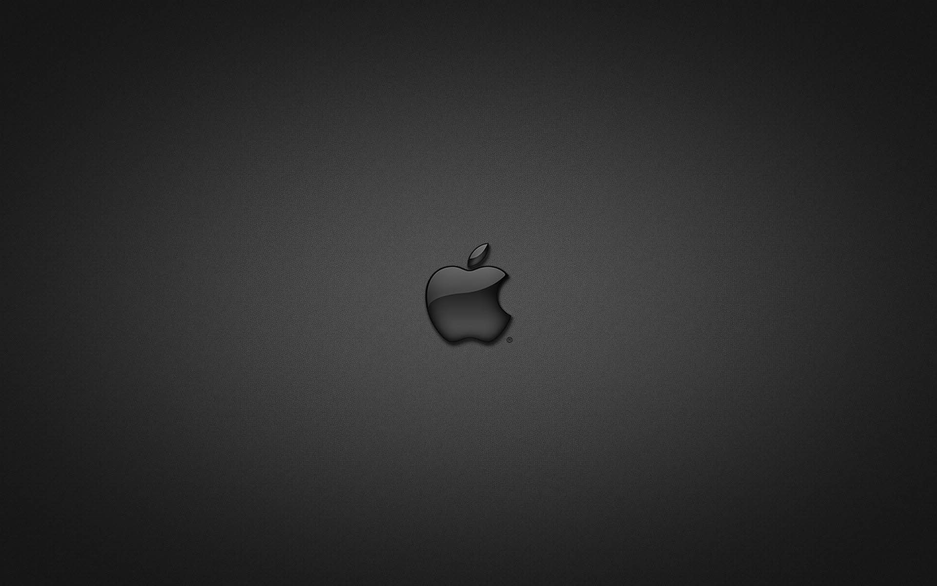 black, apple, glass, 1080P, HD Wallpaper